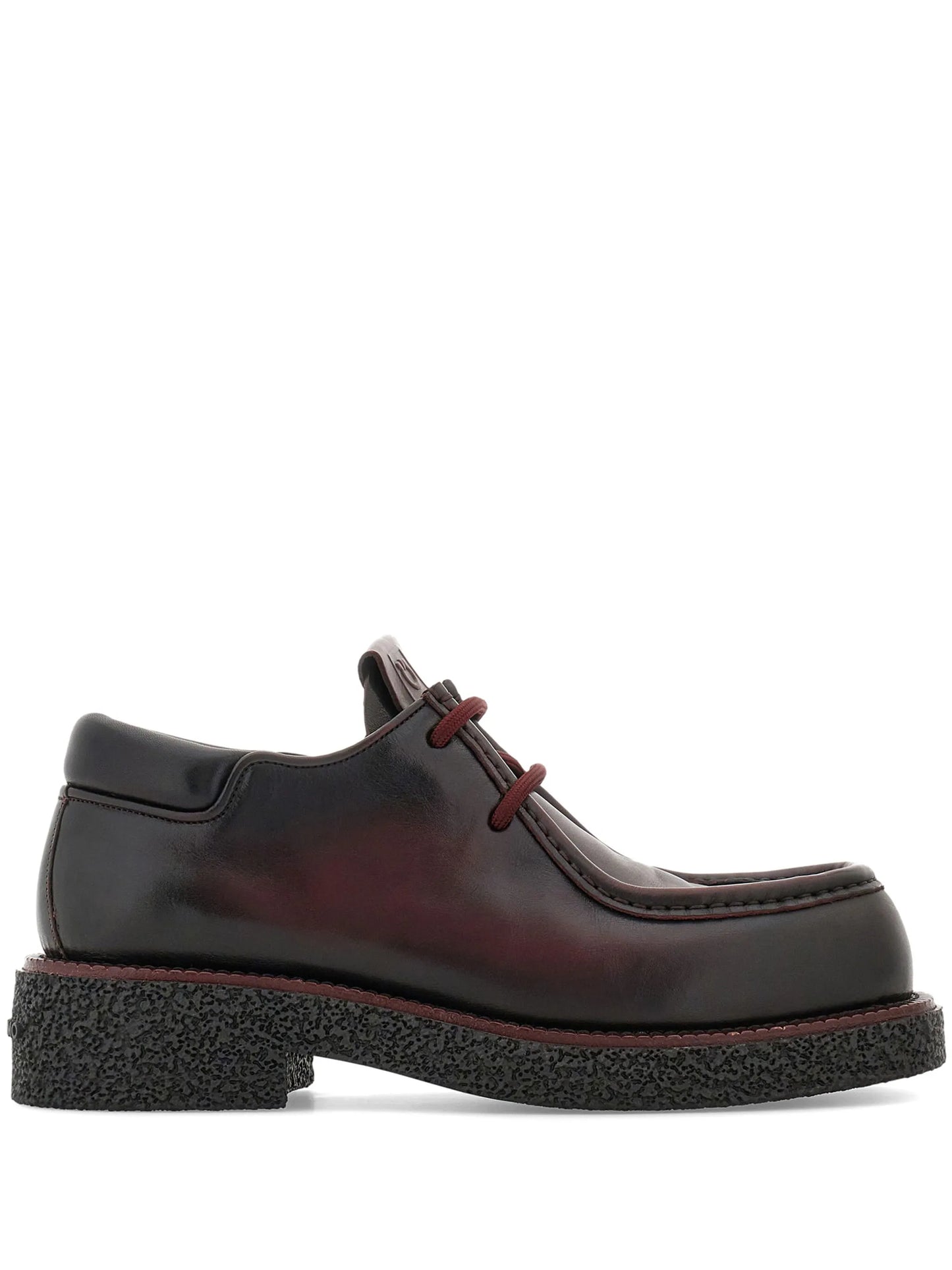 lace-up leather derby shoes