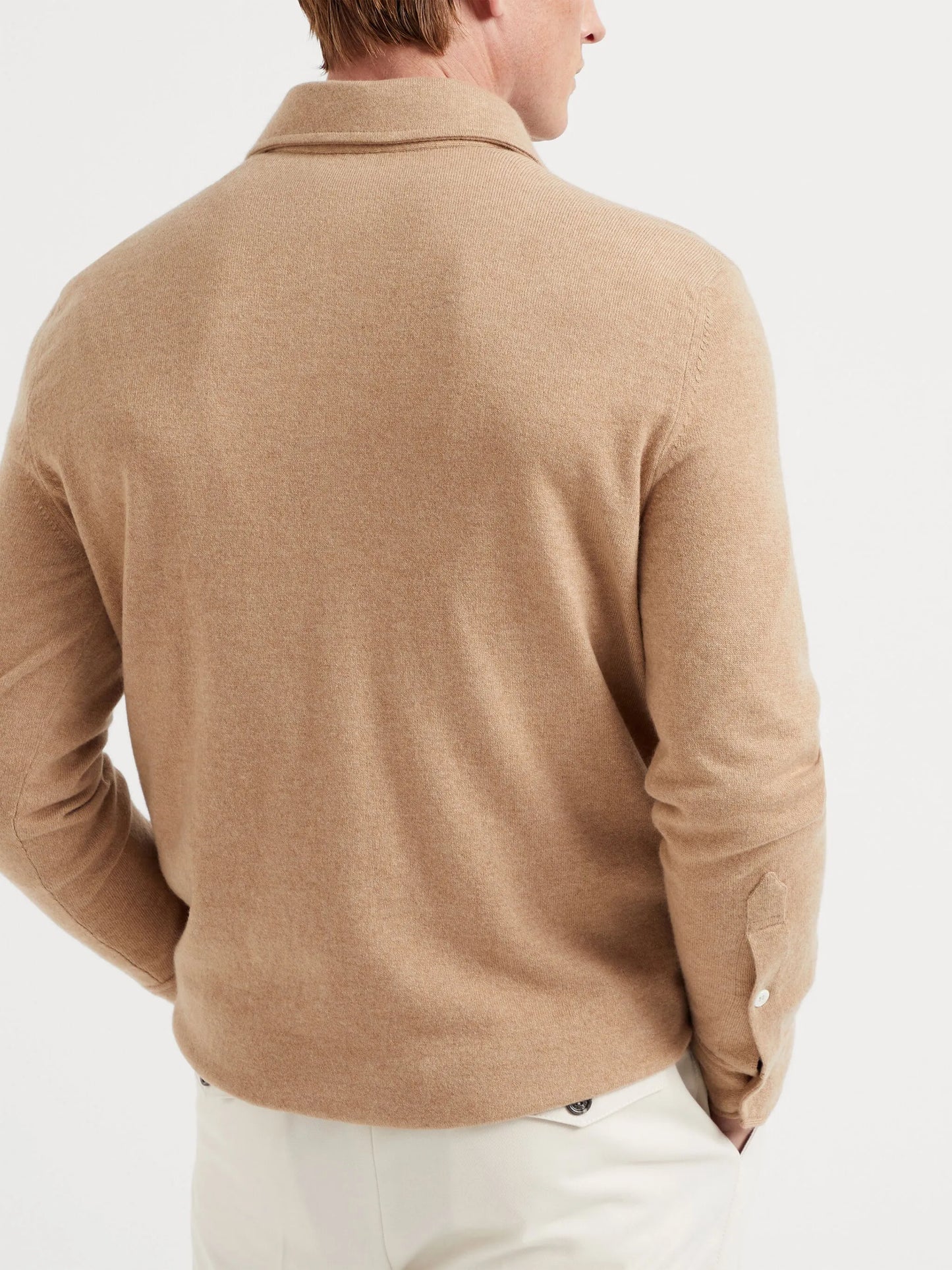 cashmere polo shirt