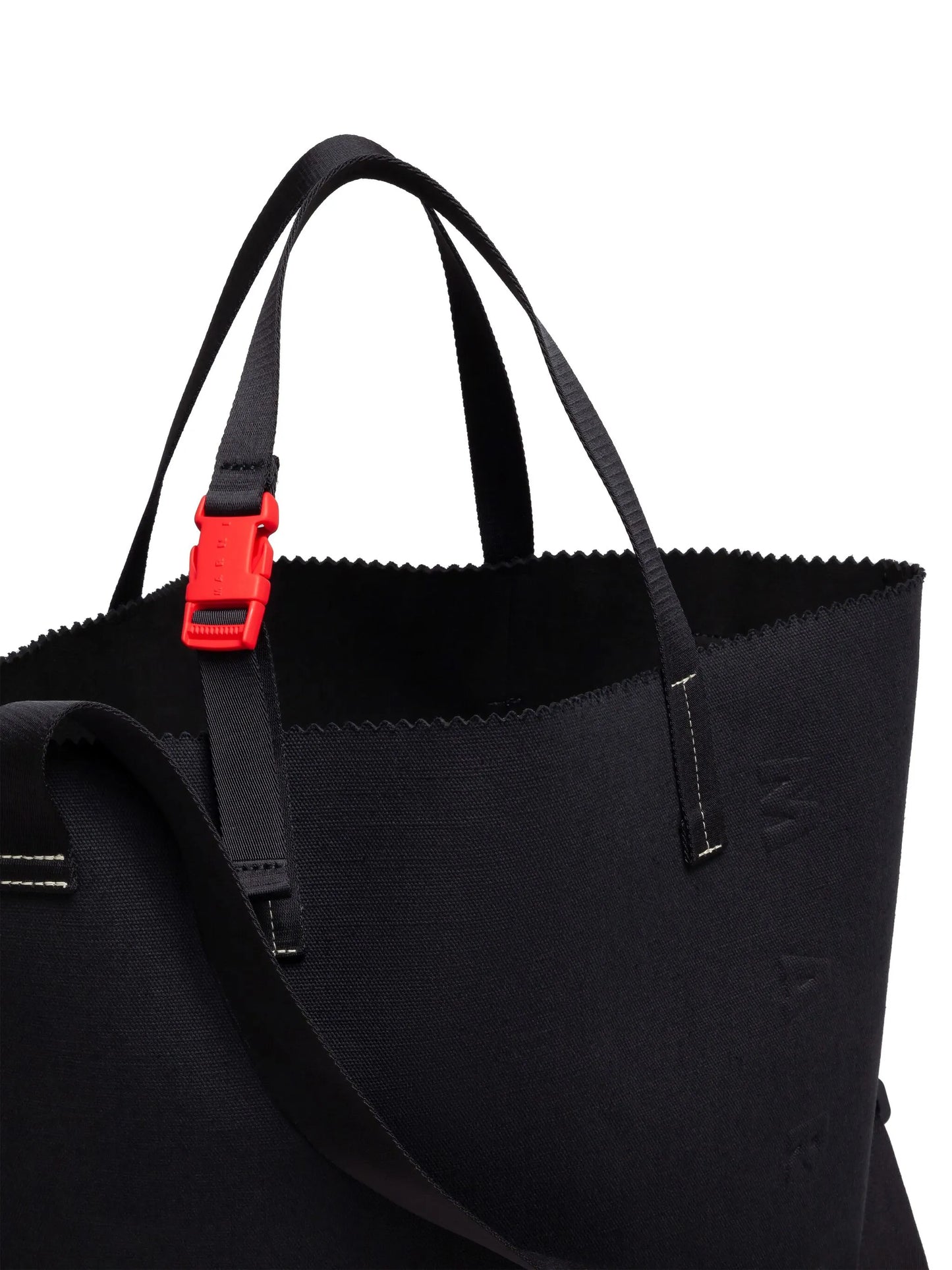 embossed-logo tote bag