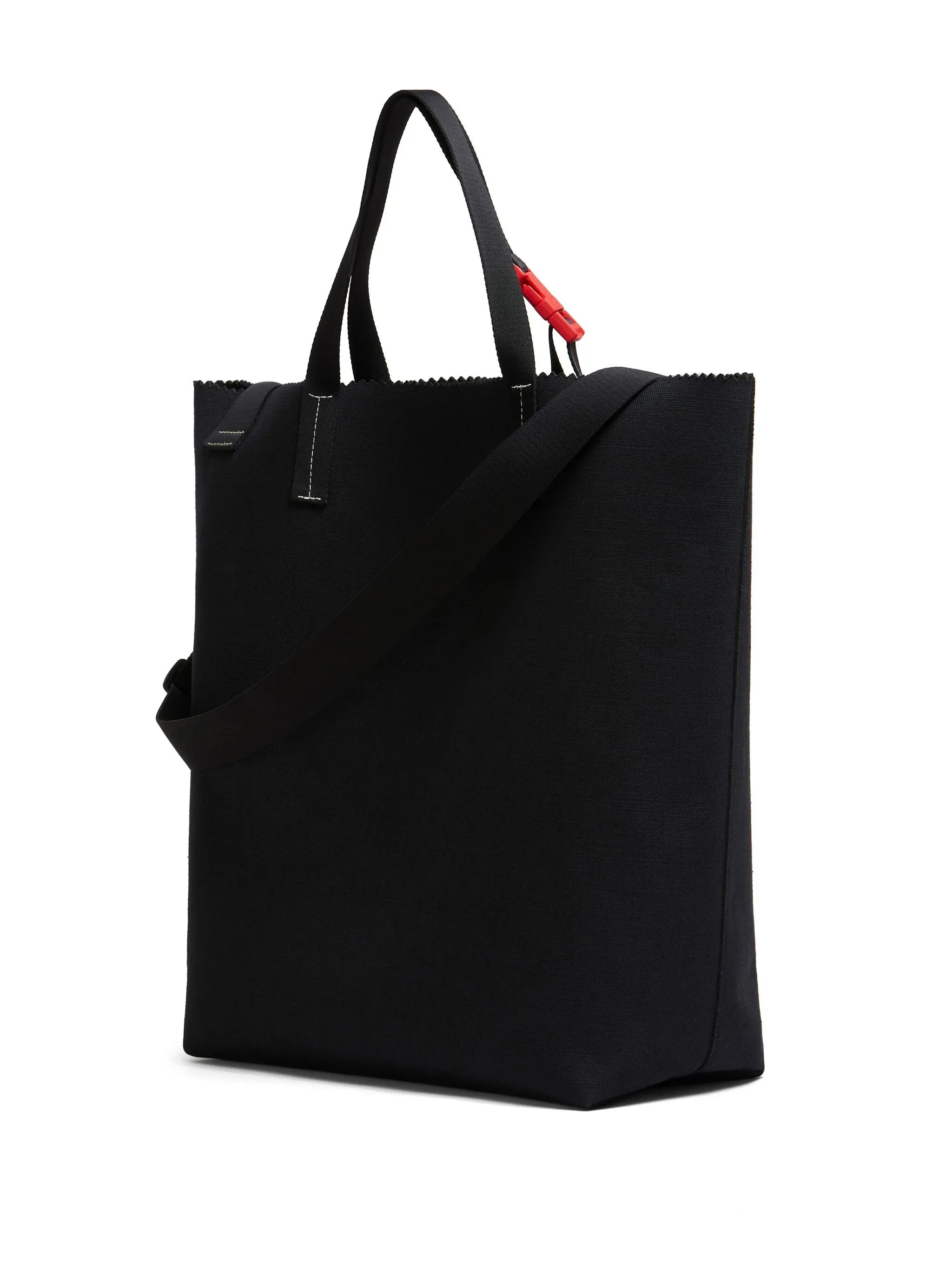embossed-logo tote bag