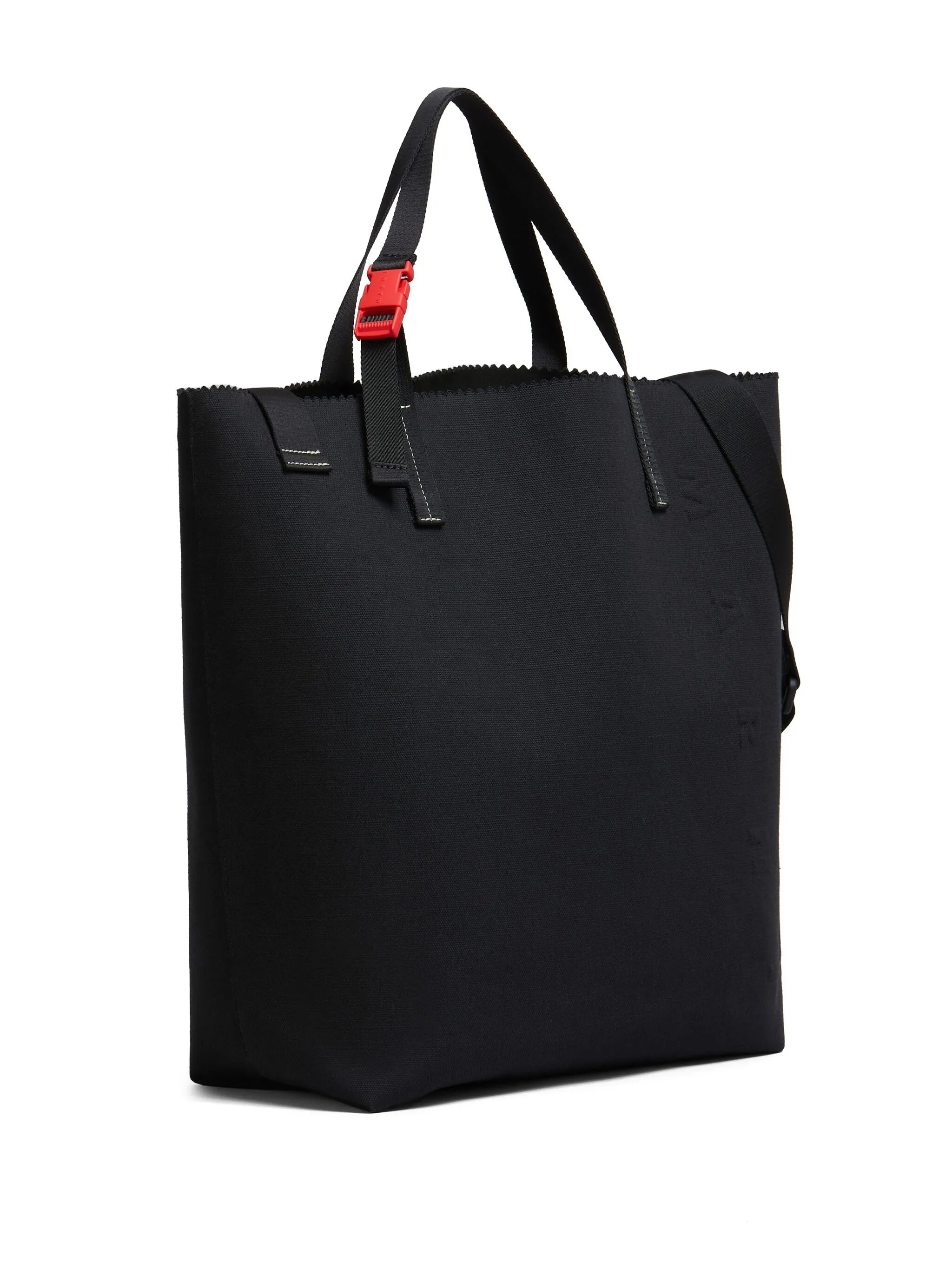 embossed-logo tote bag