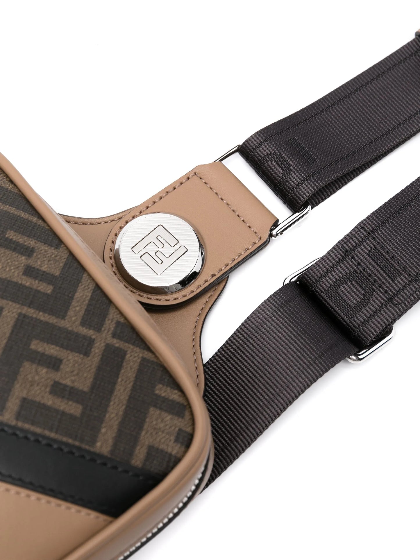 monogram messenger bag