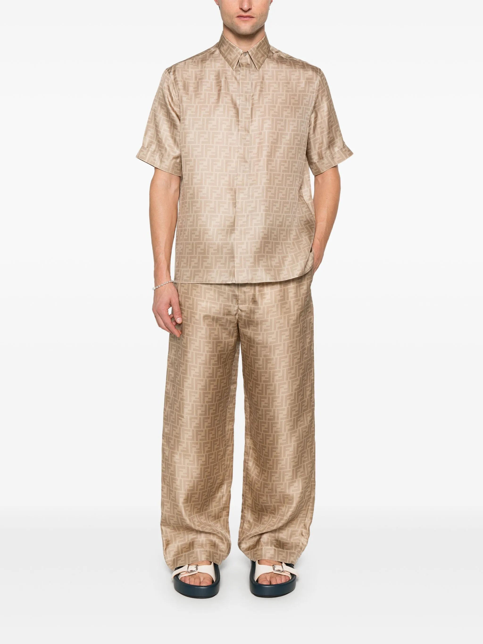 FF silk shirt
