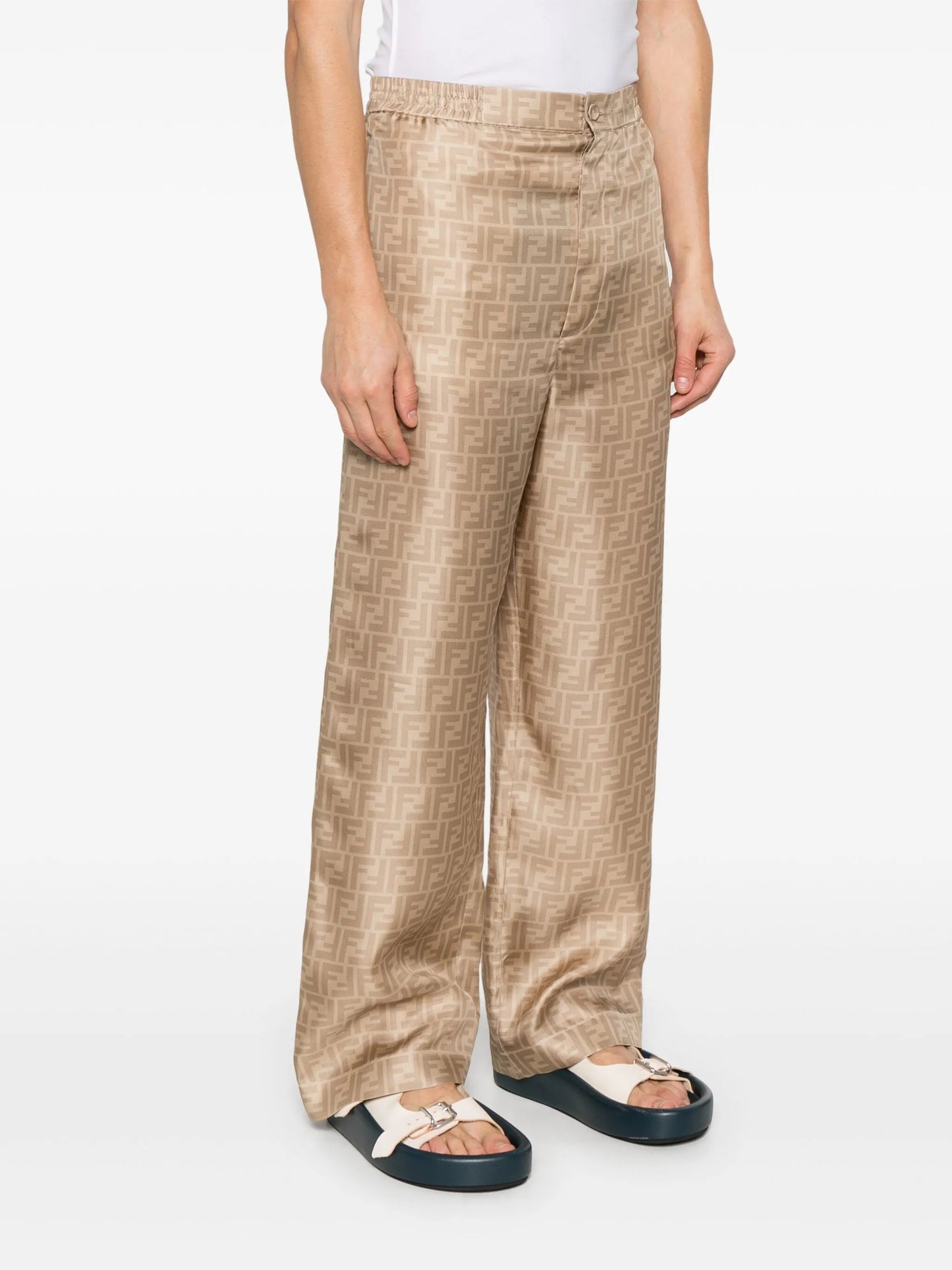 FF silk trousers