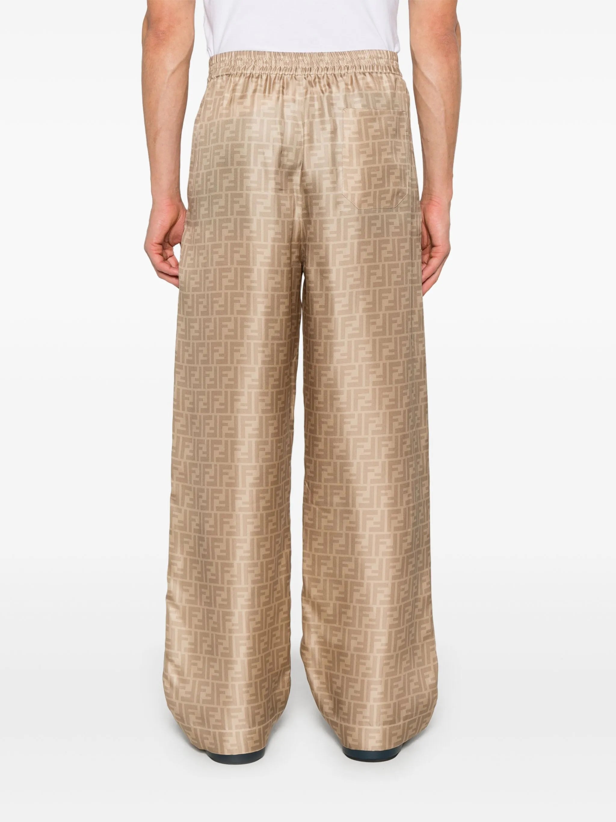 FF silk trousers