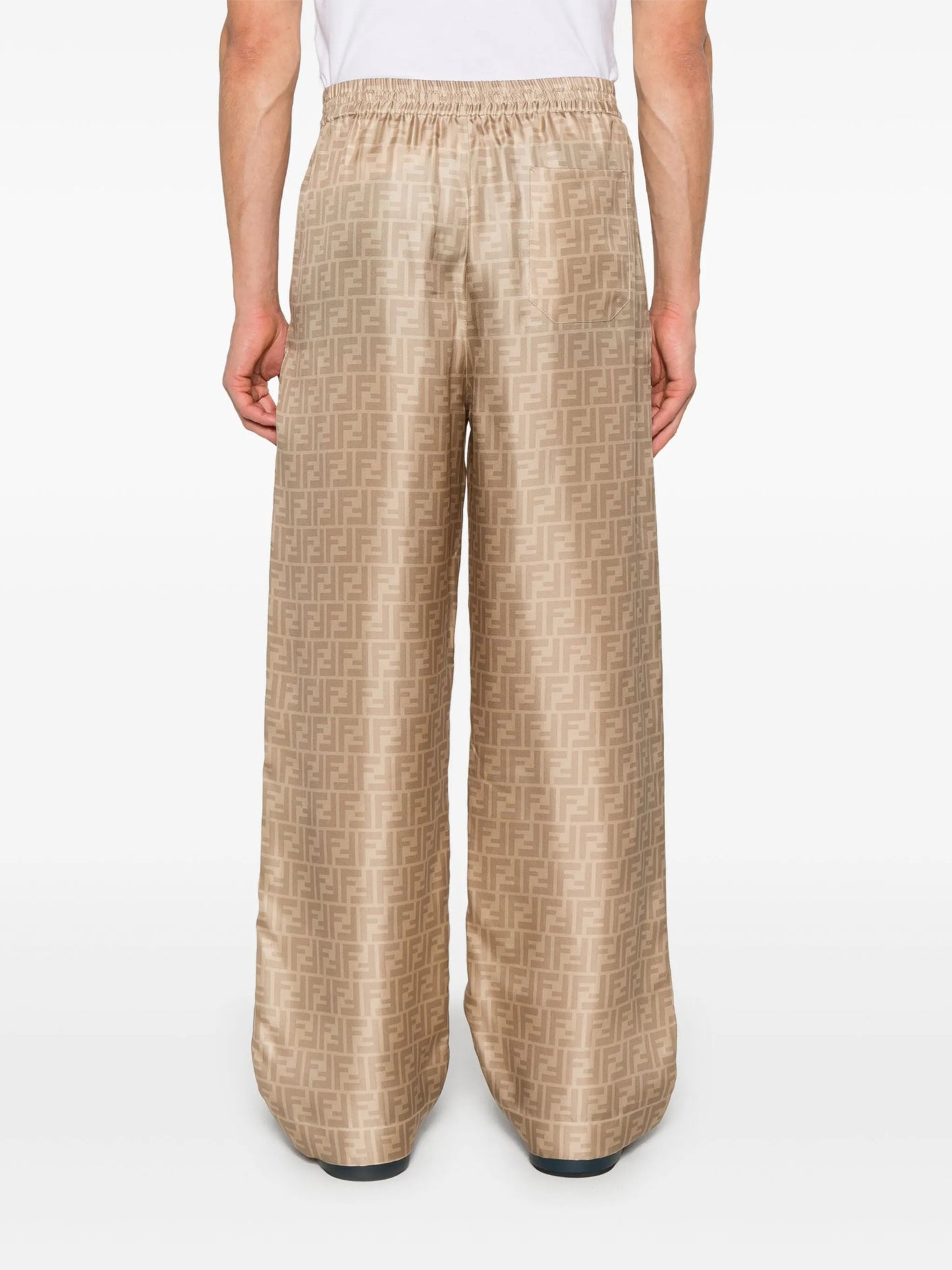 FF silk trousers