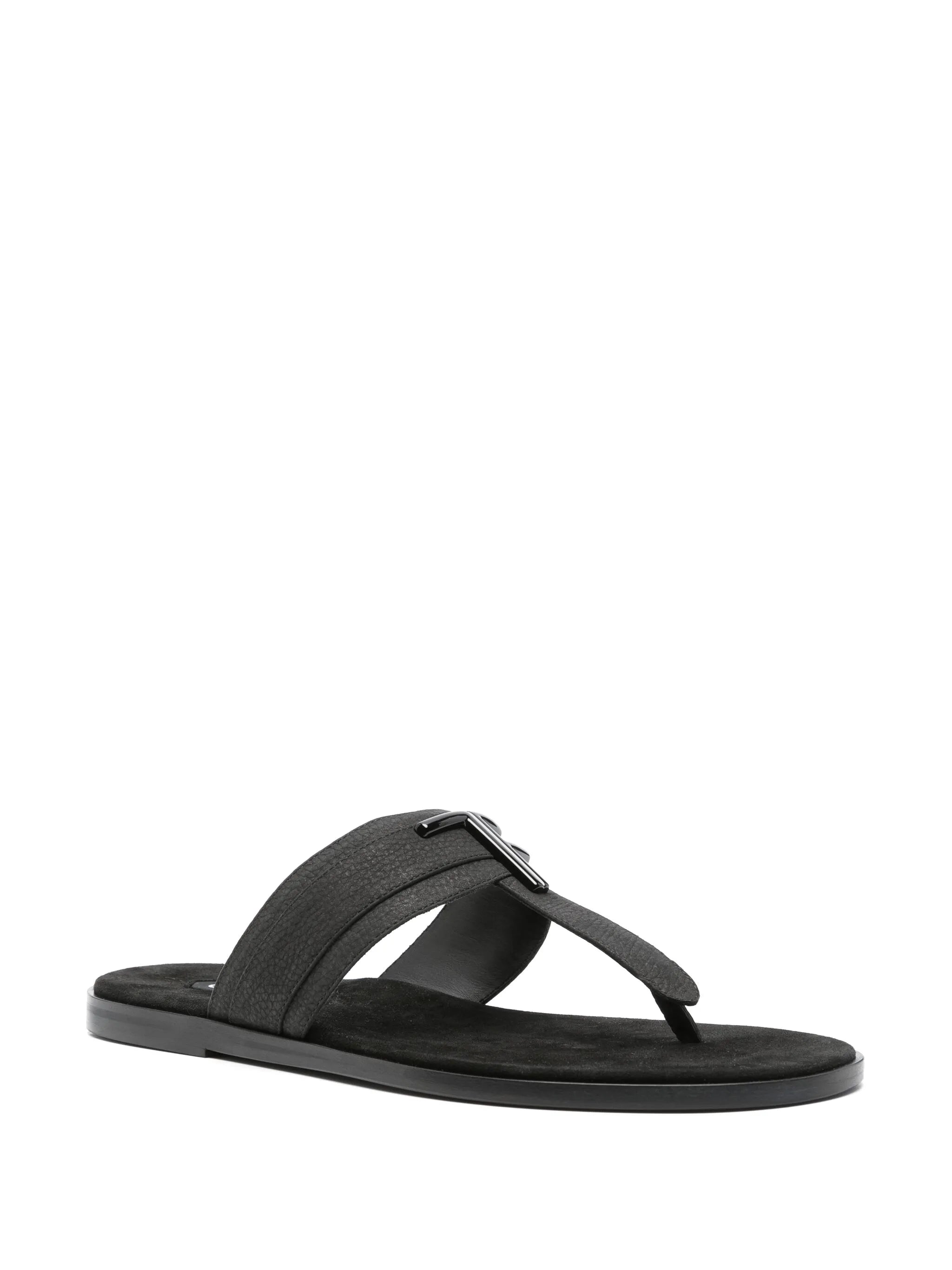 Brighton leather slides