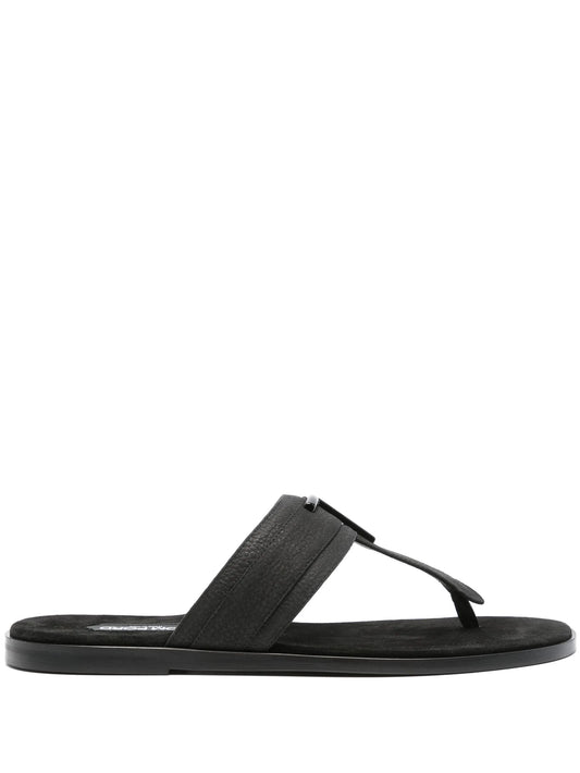 Brighton leather slides