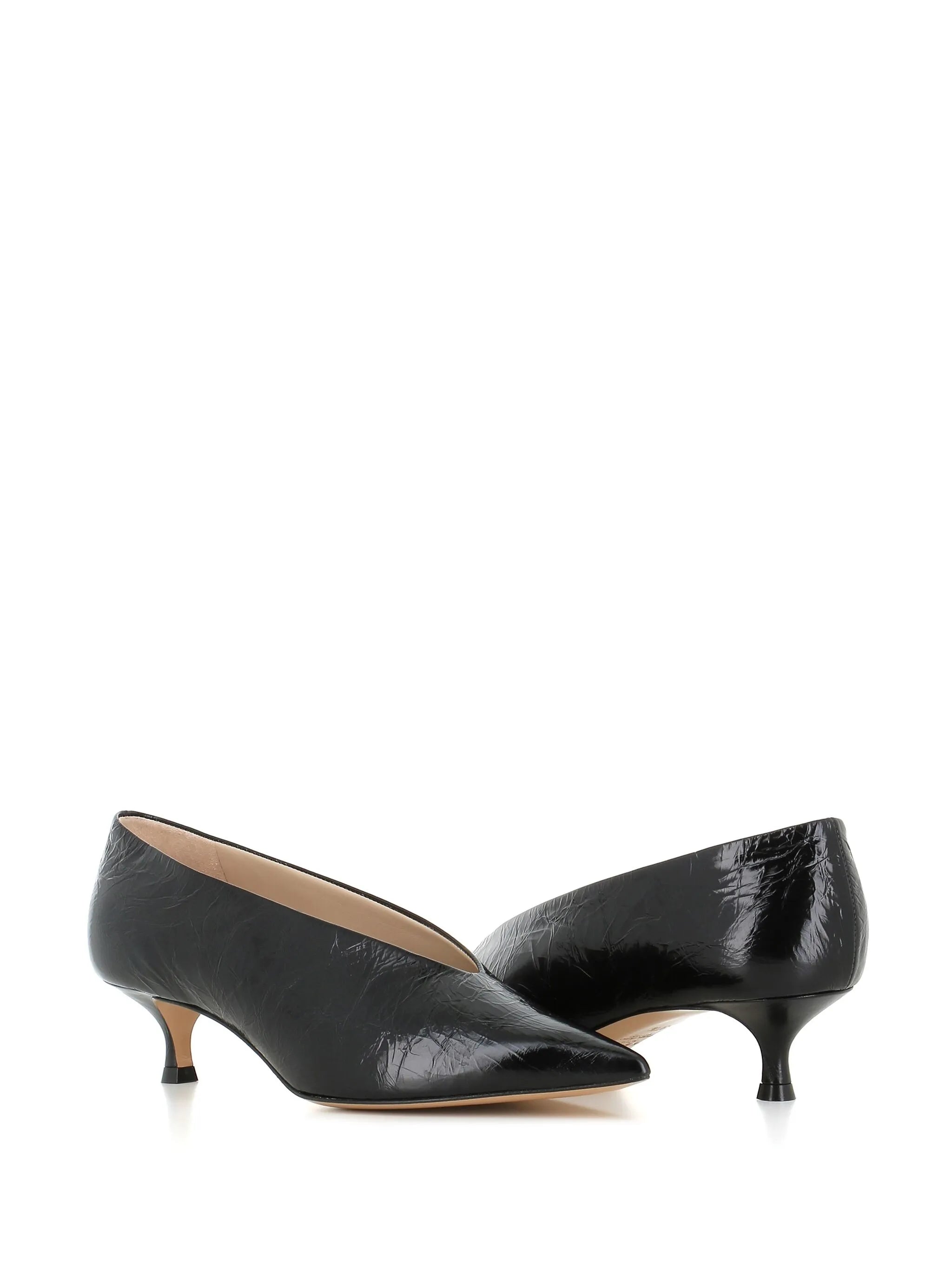 40mm Babouche leather pumps