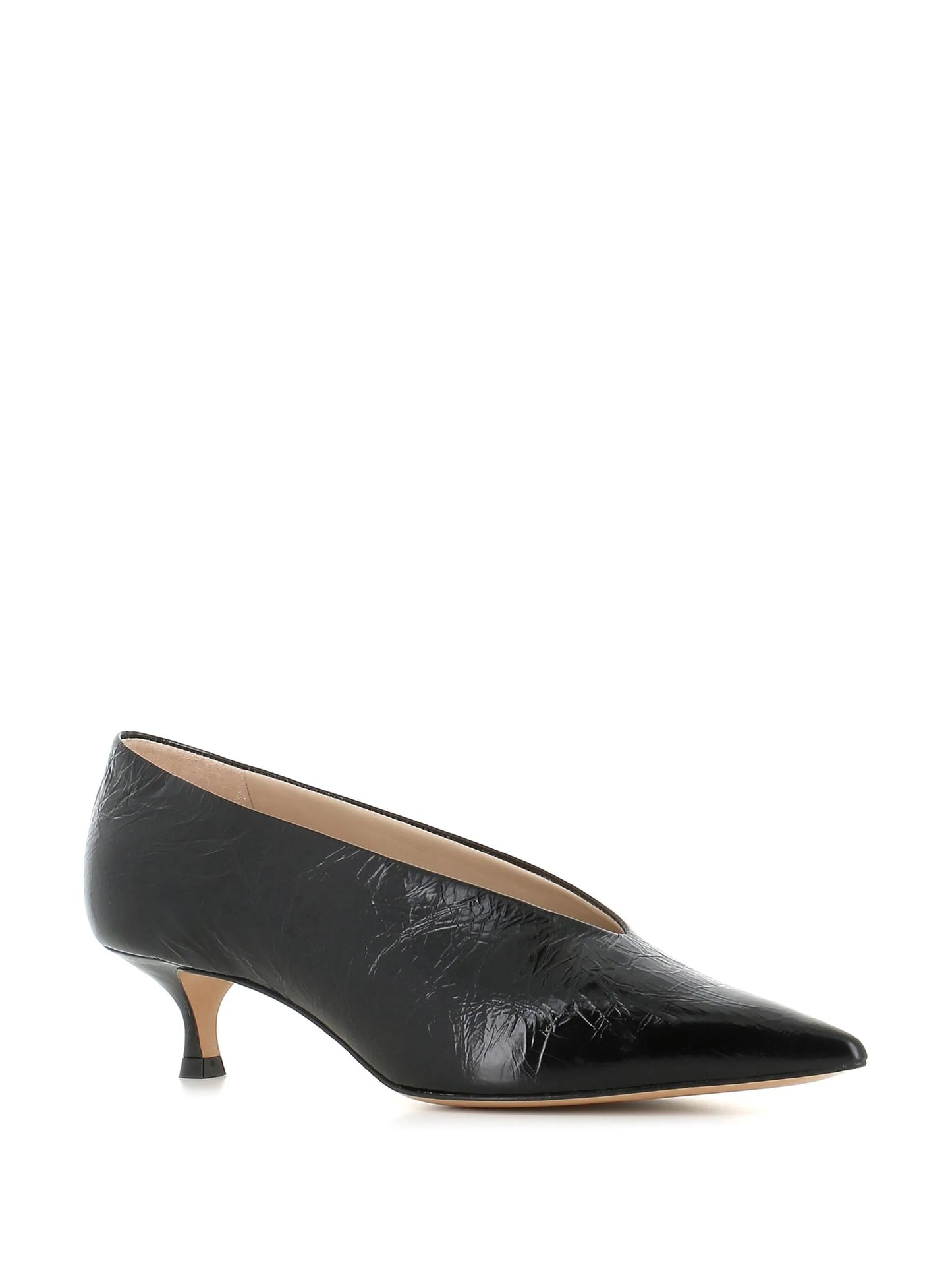 40mm Babouche leather pumps