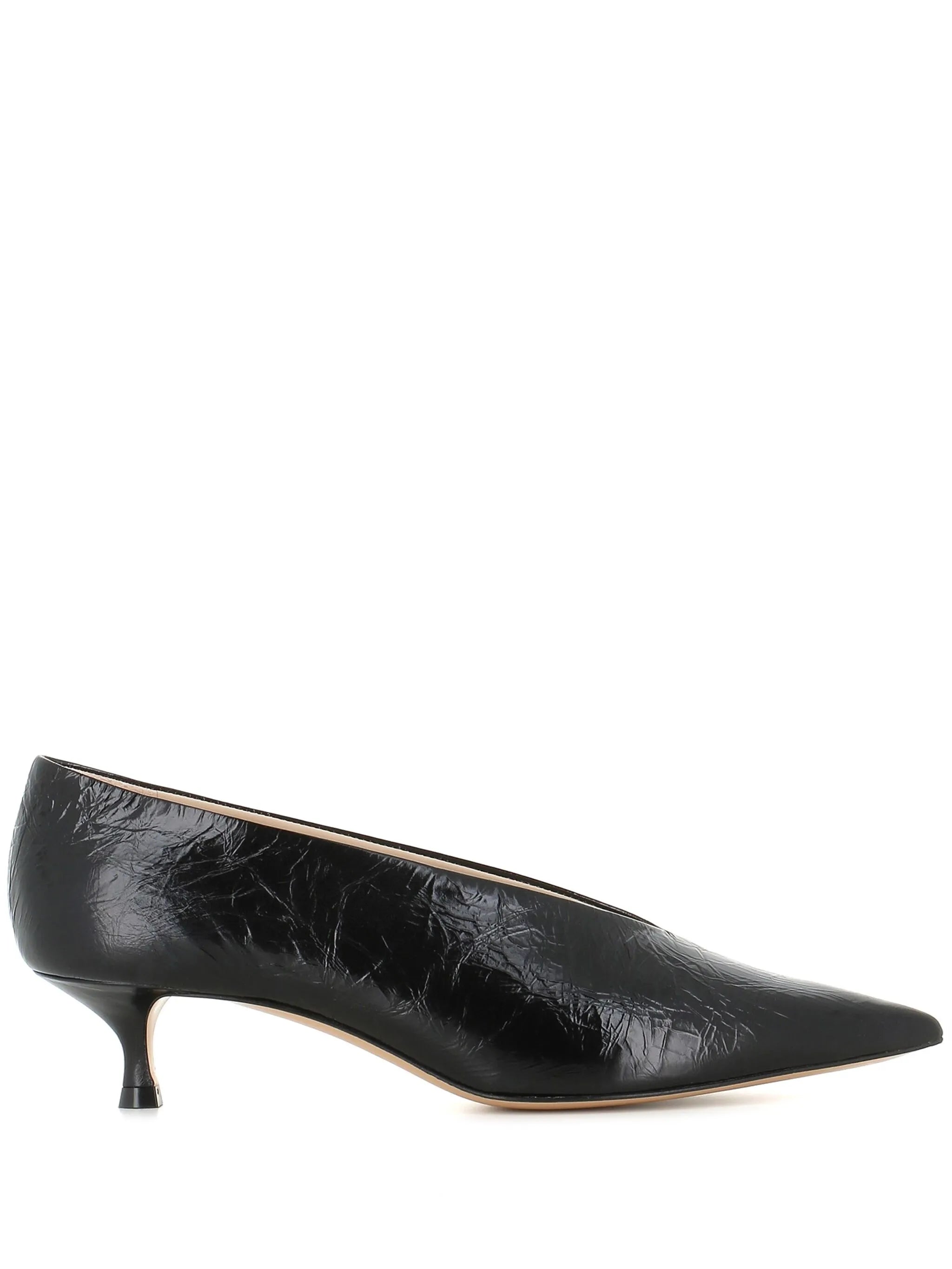 40mm Babouche leather pumps
