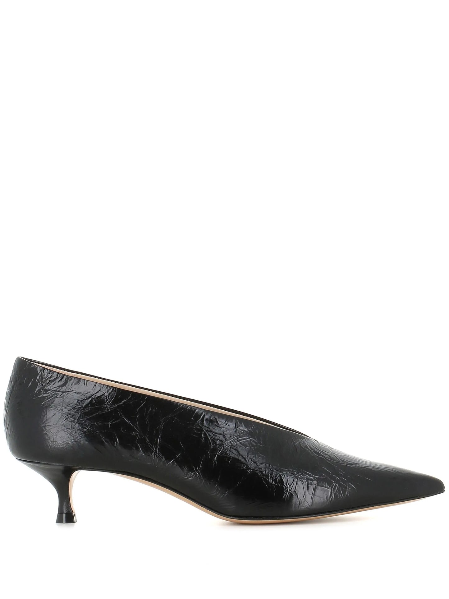 40mm Babouche leather pumps
