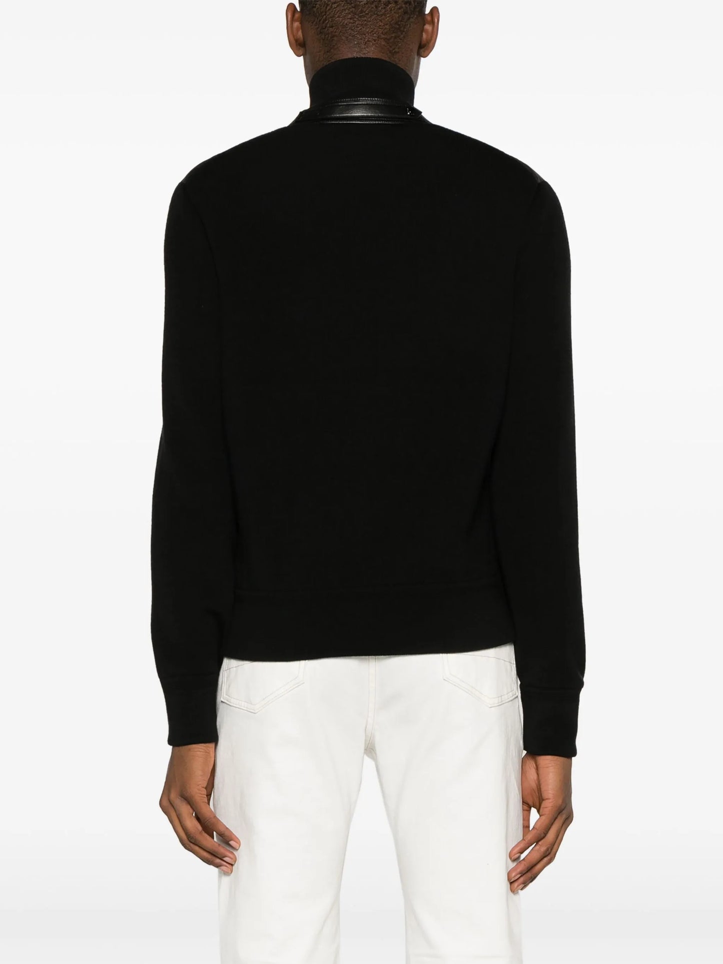 padded-panel long-sleeve jacket