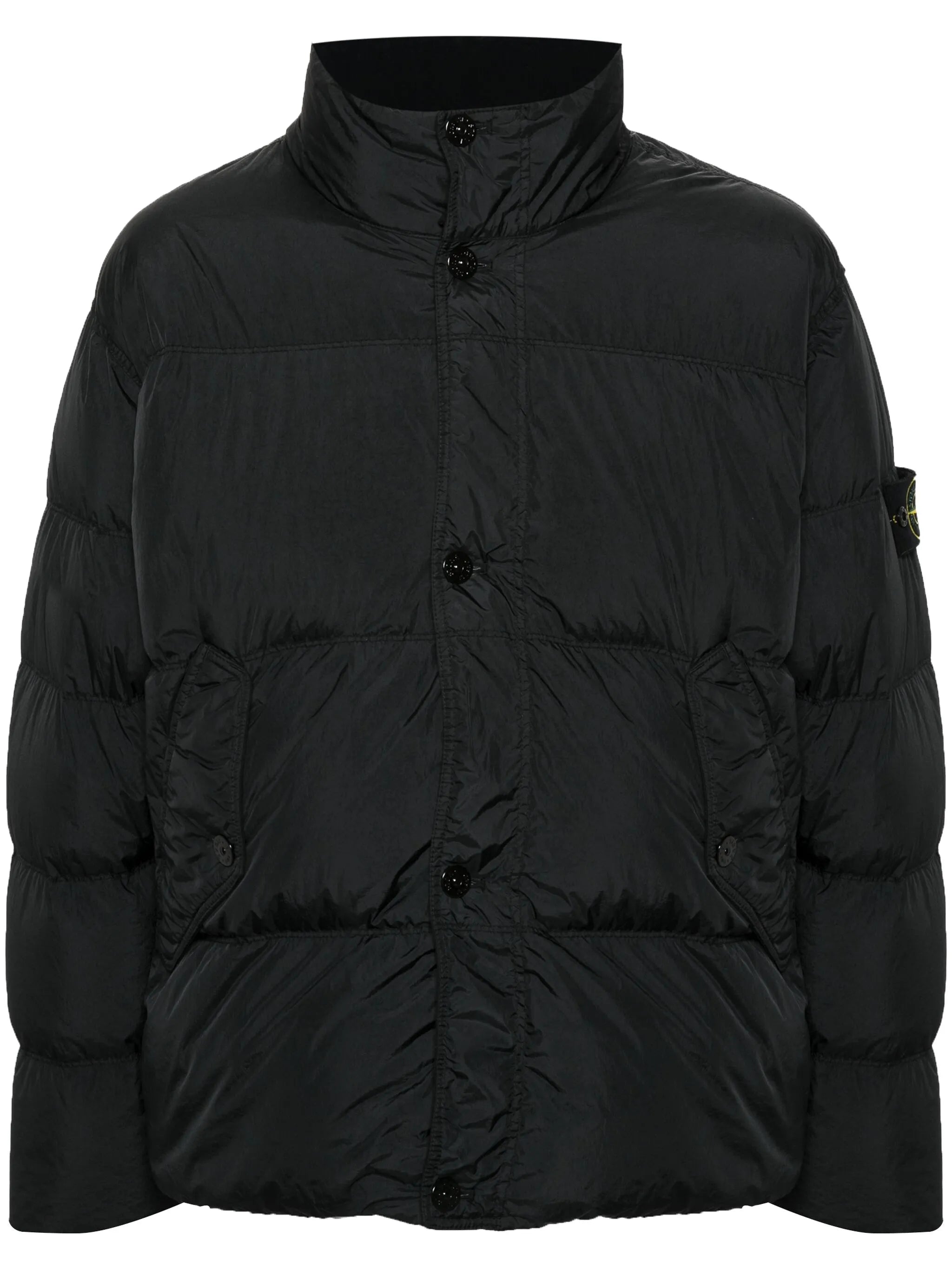 Compass-logo padded jacket