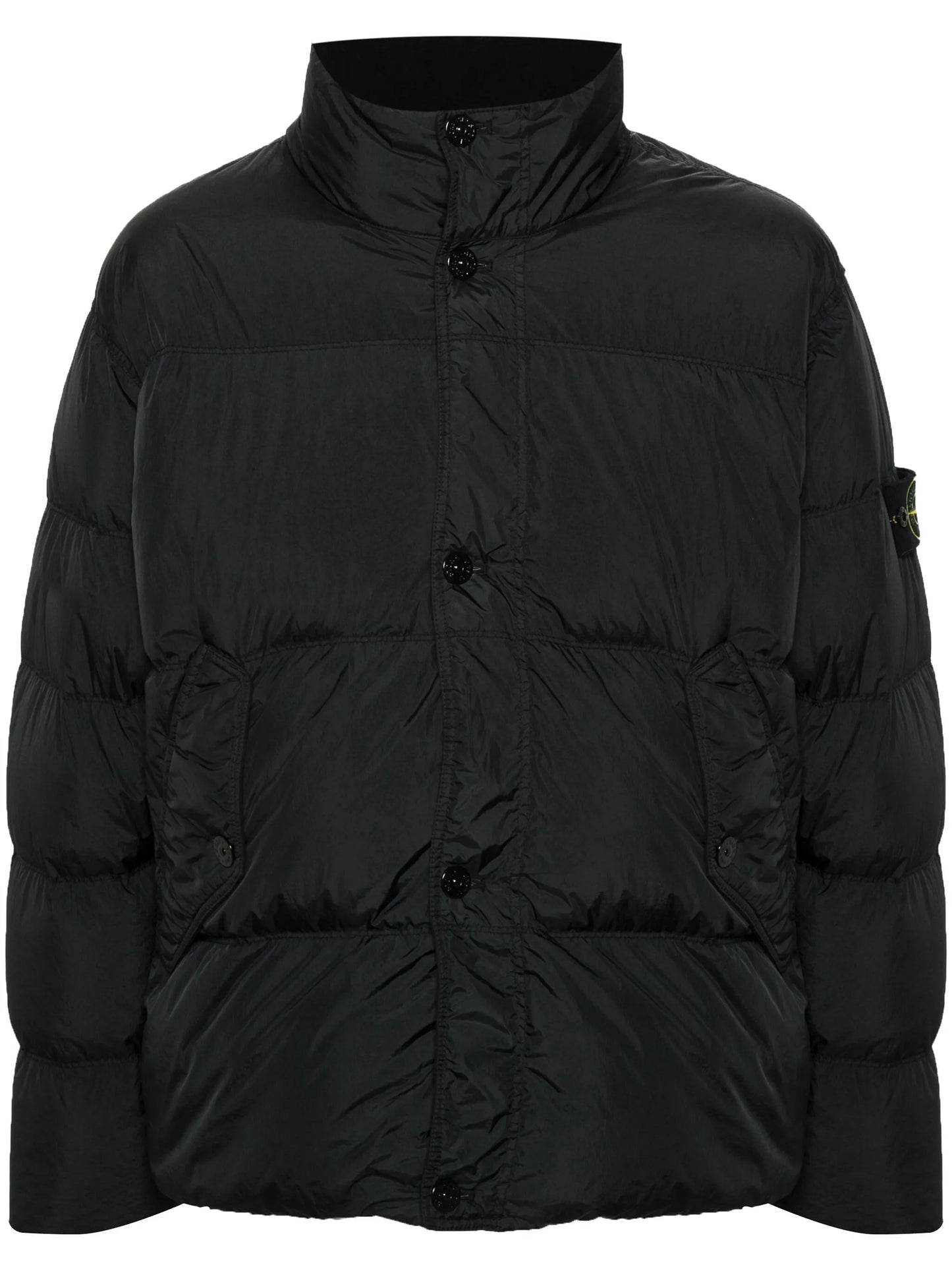Compass-logo padded jacket