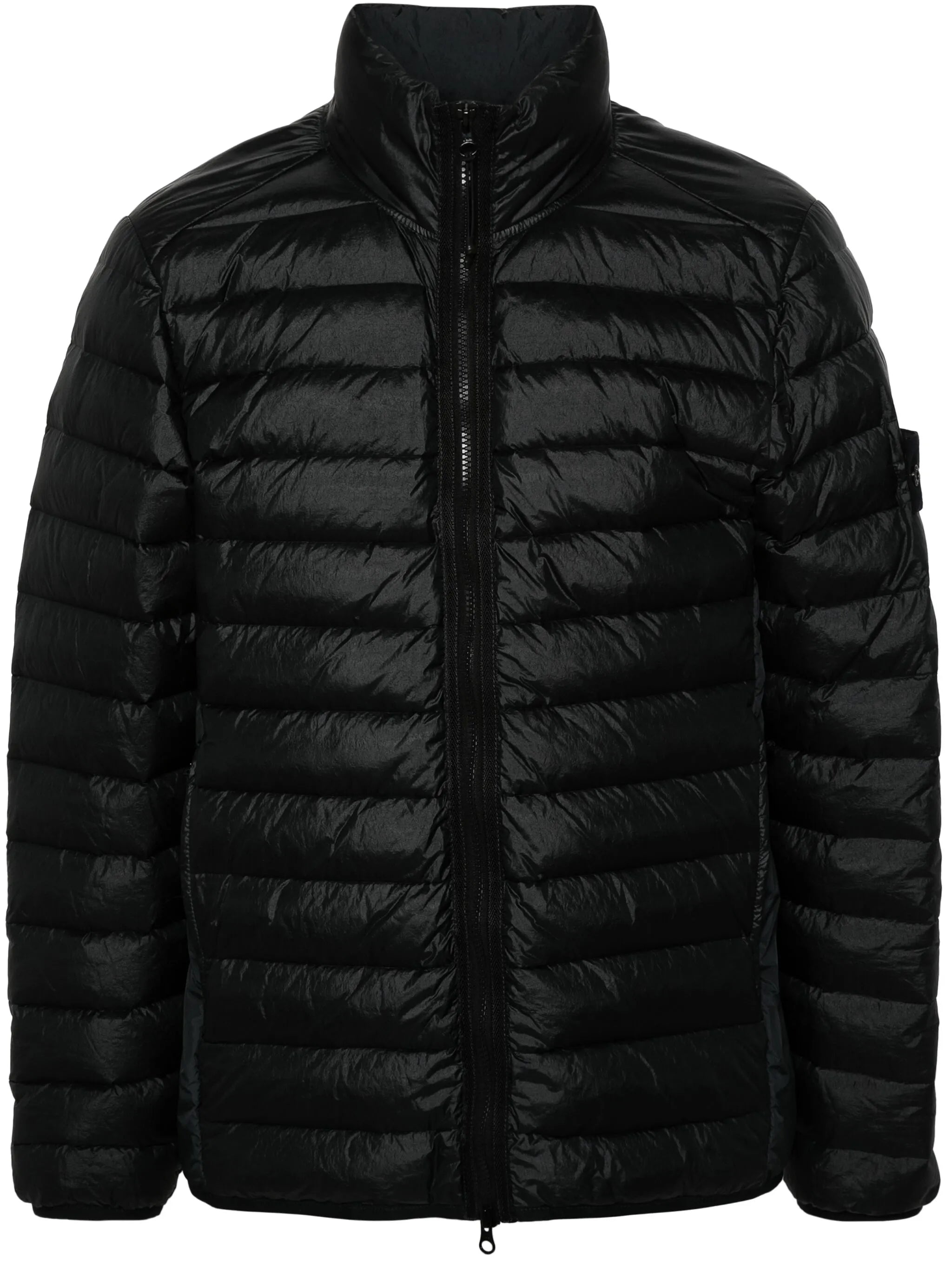 Compass-logo padded jacket