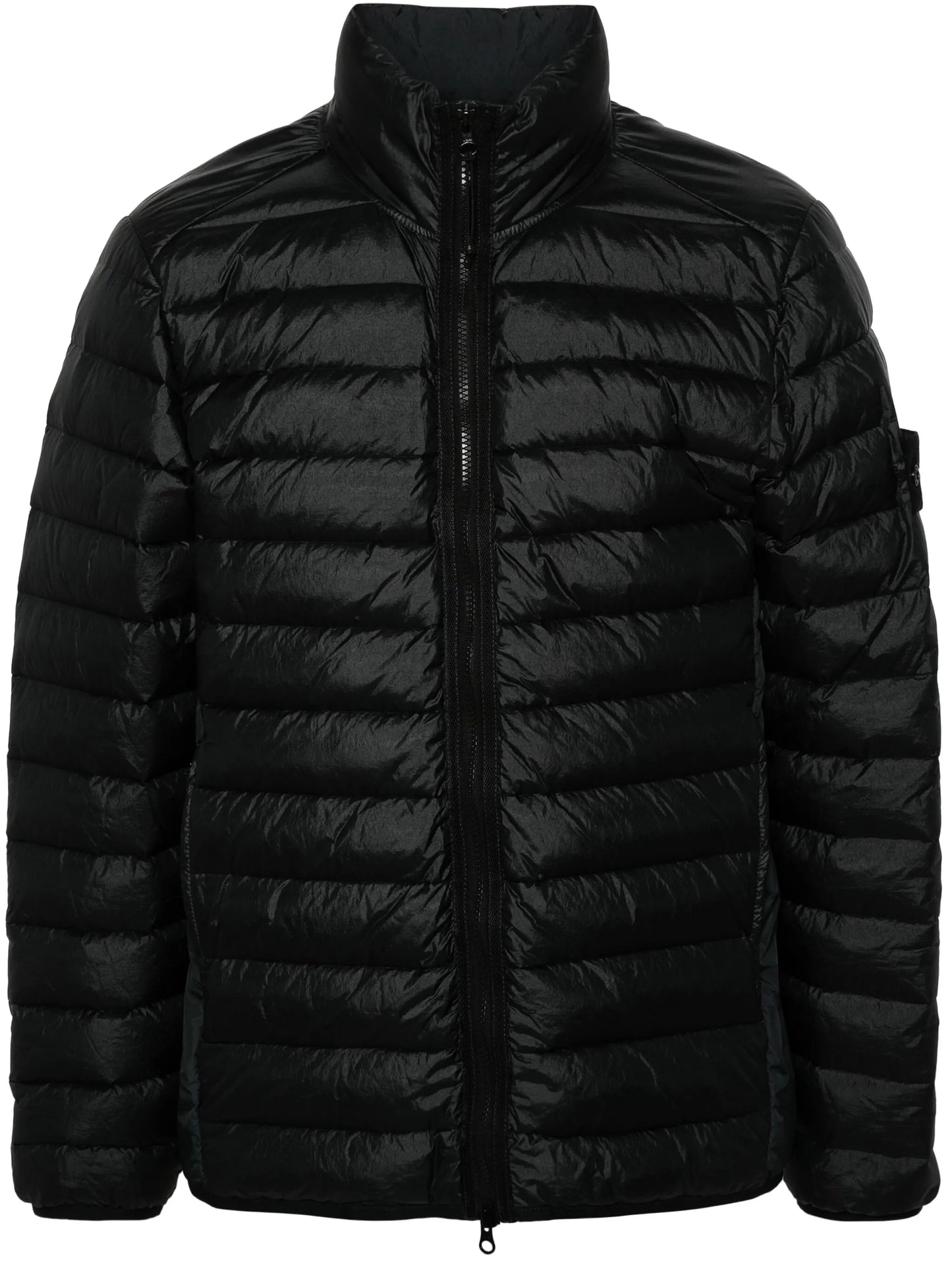 Compass-logo padded jacket
