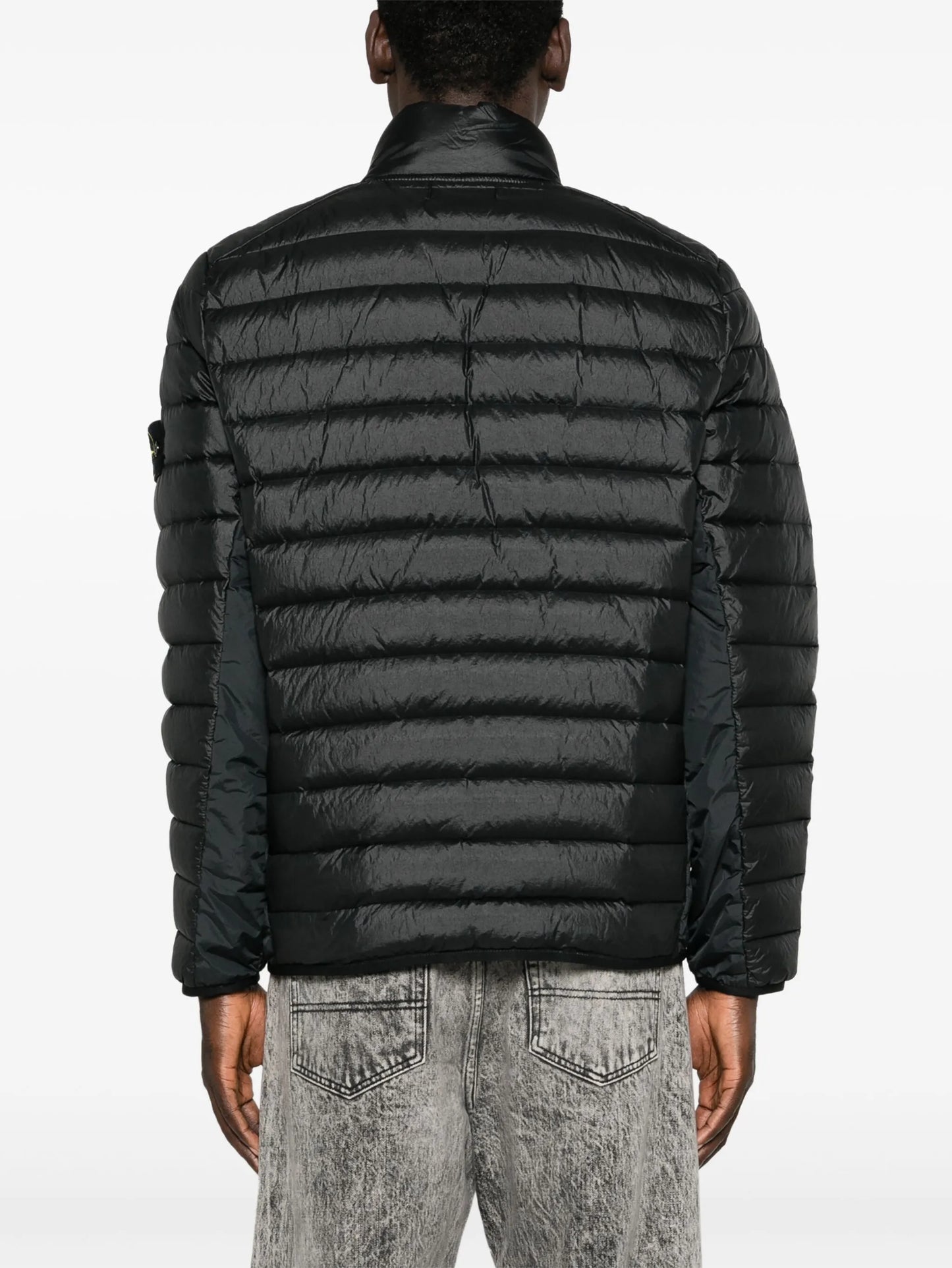 Compass-logo padded jacket