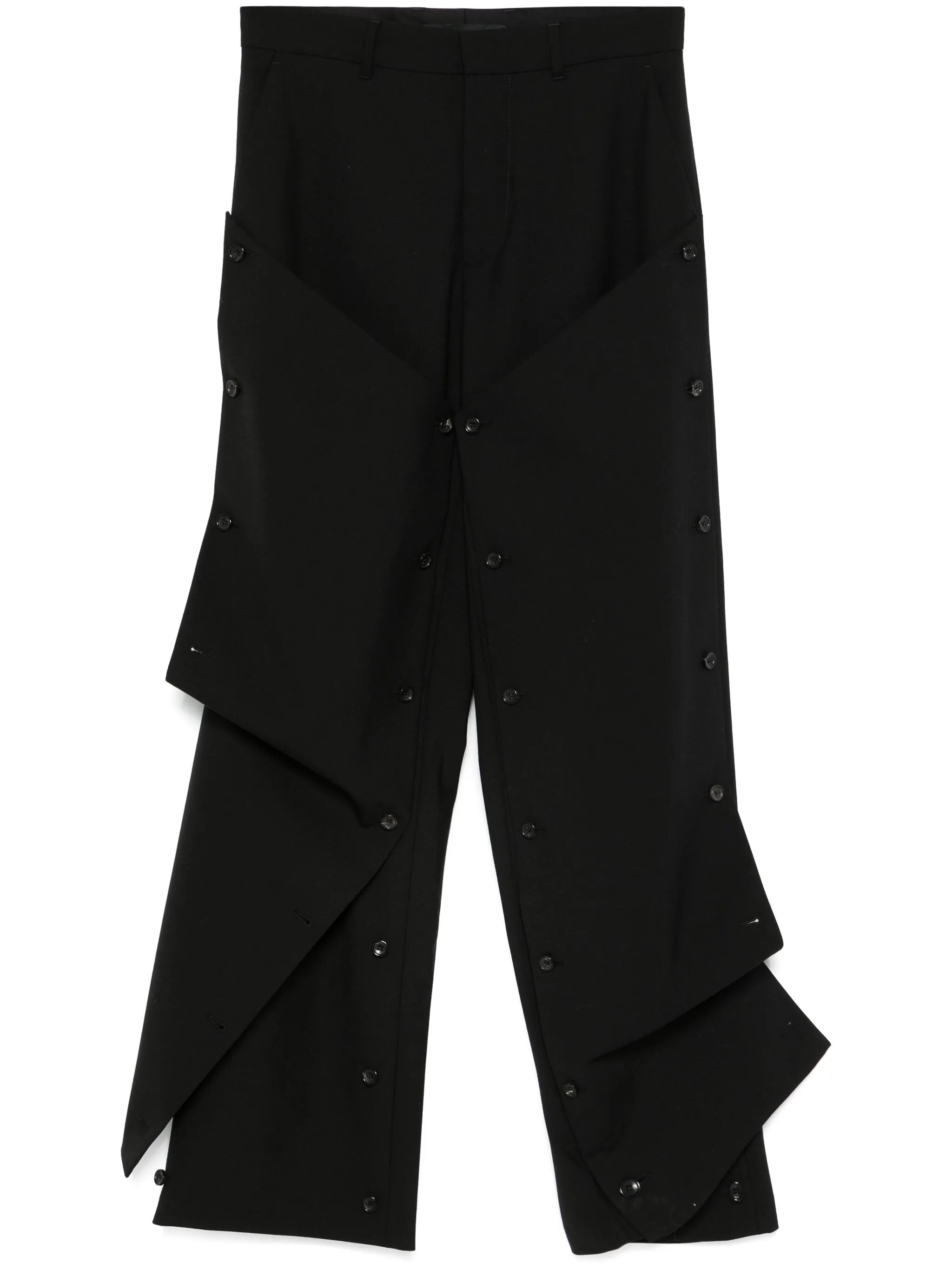detachable-panel trousers