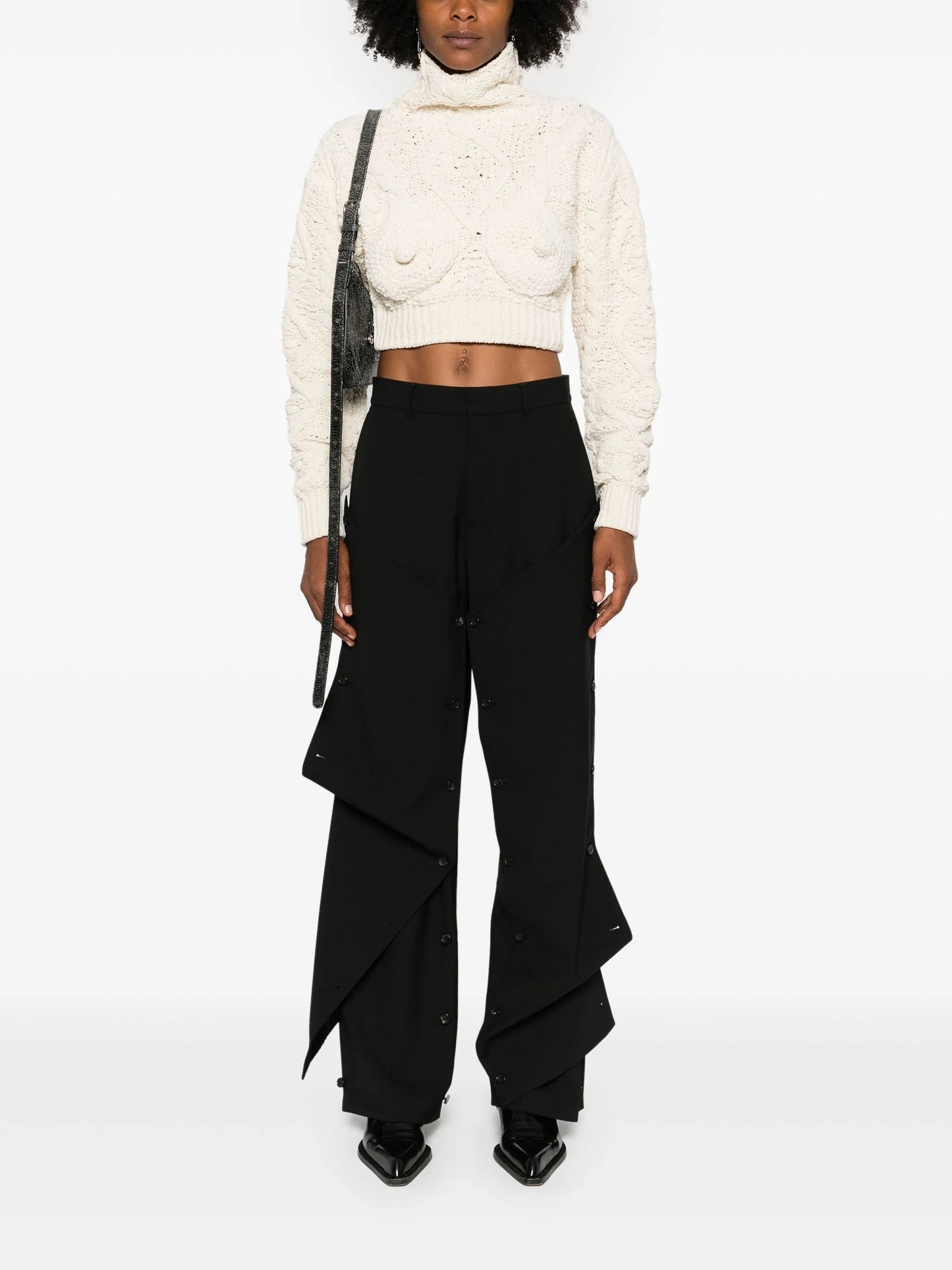 detachable-panel trousers