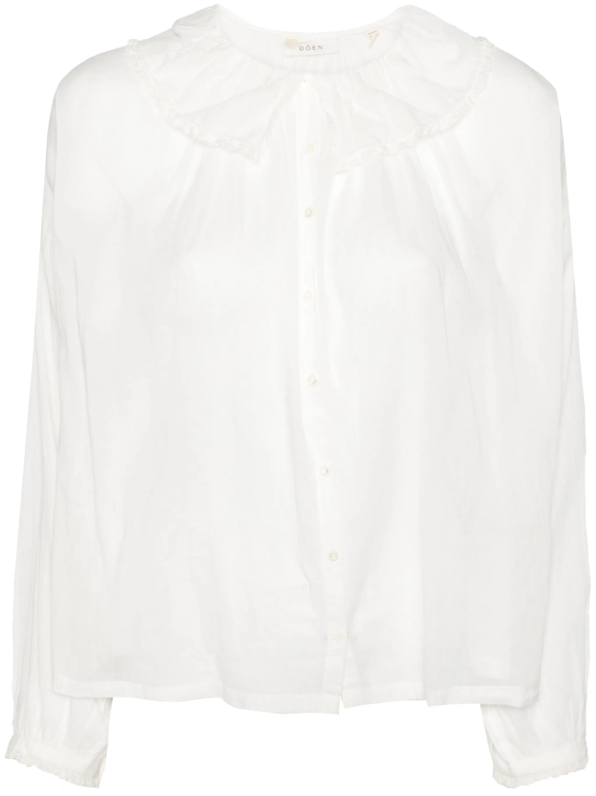 Jana ruffle-detail blouse