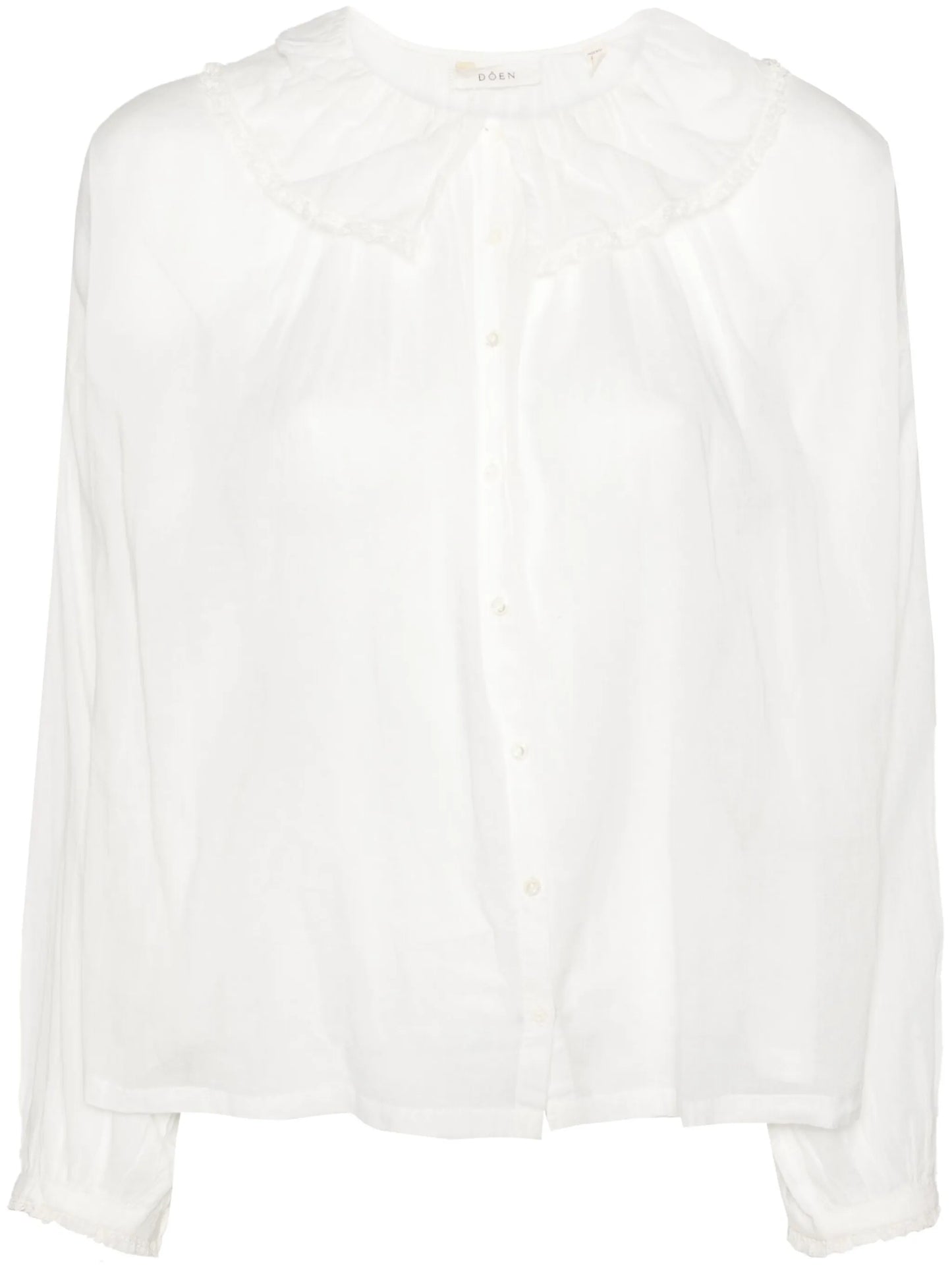 Jana ruffle-detail blouse