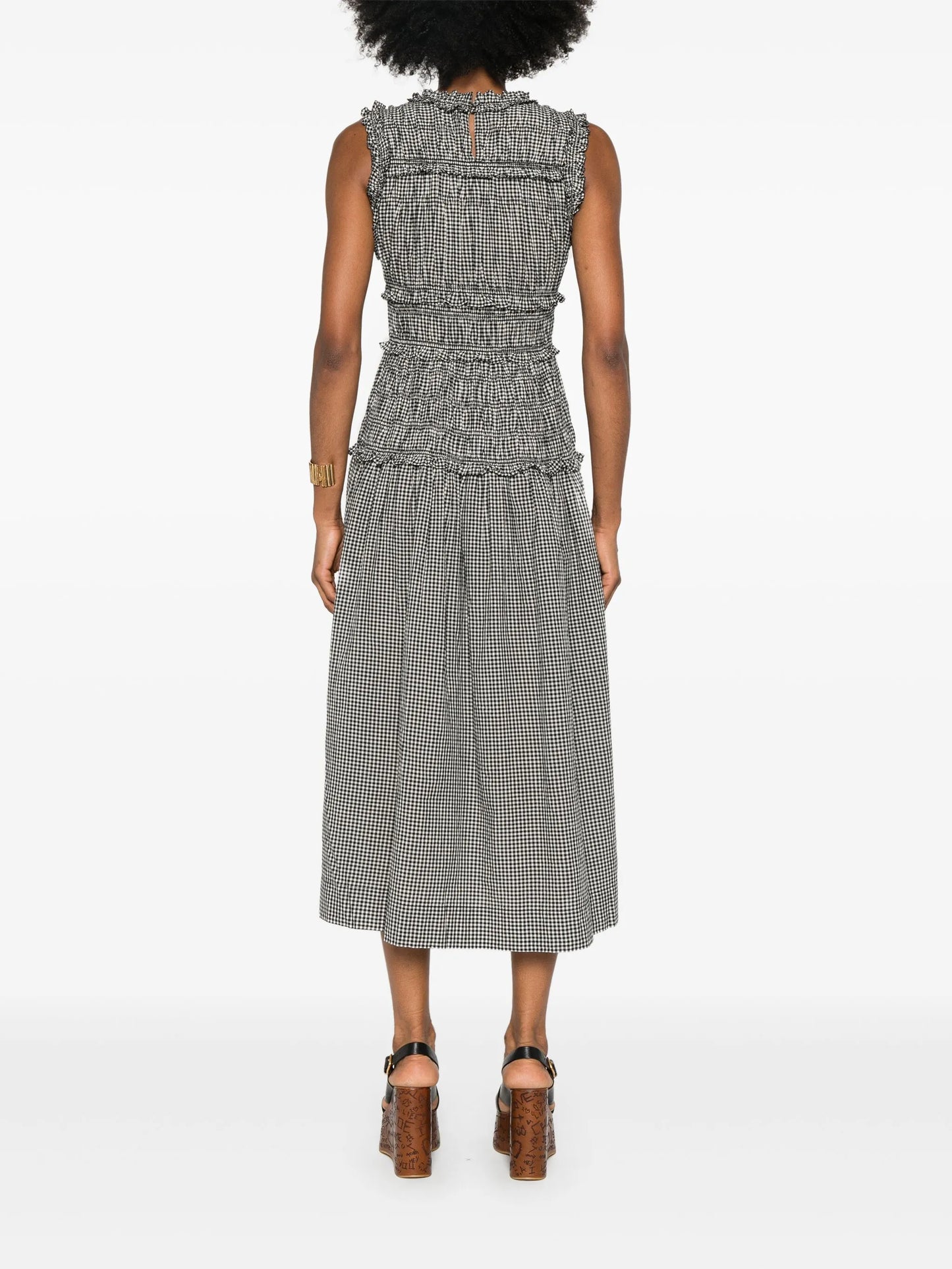 Mallory gingham check dress