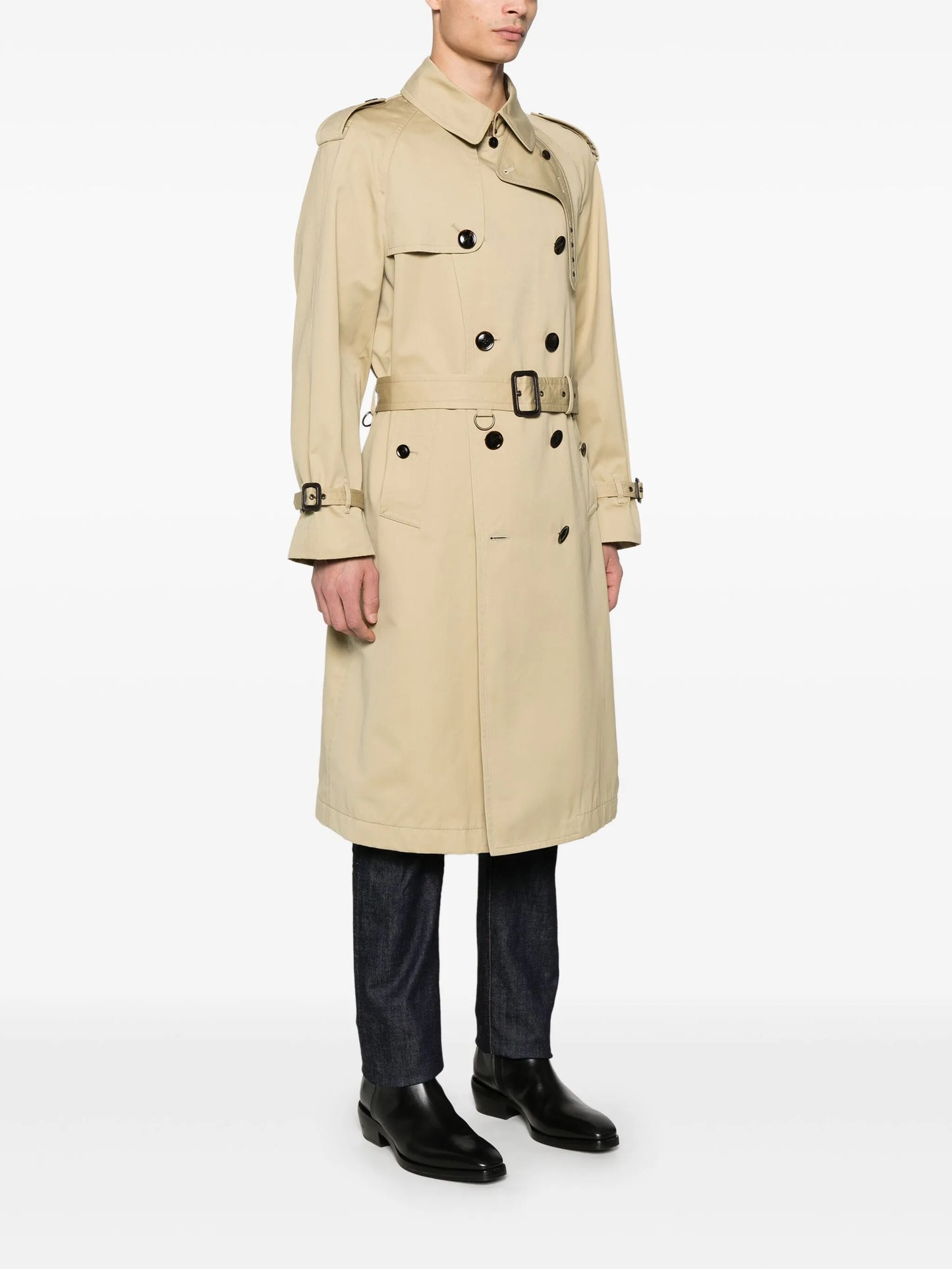 belted trench coat