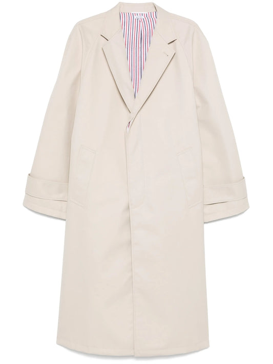 cotton raglan coat