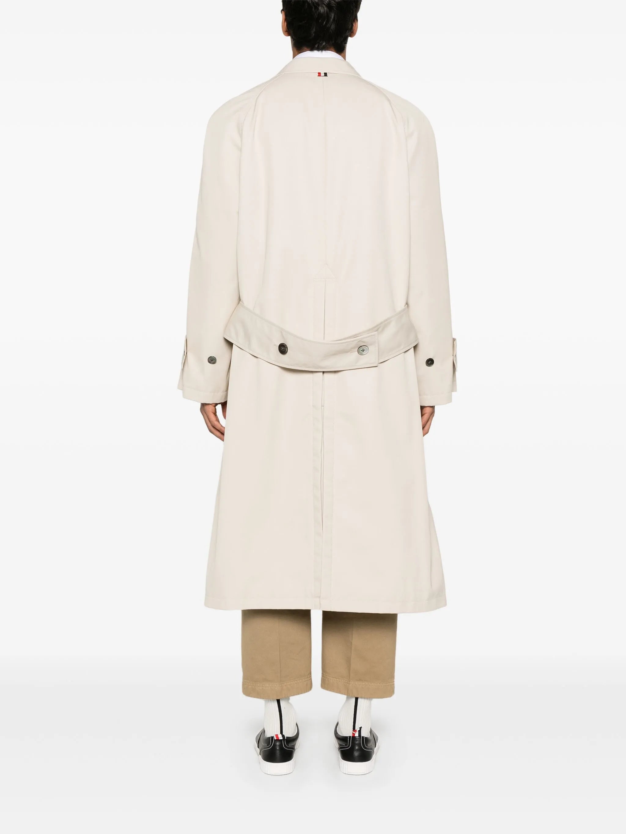 cotton raglan coat
