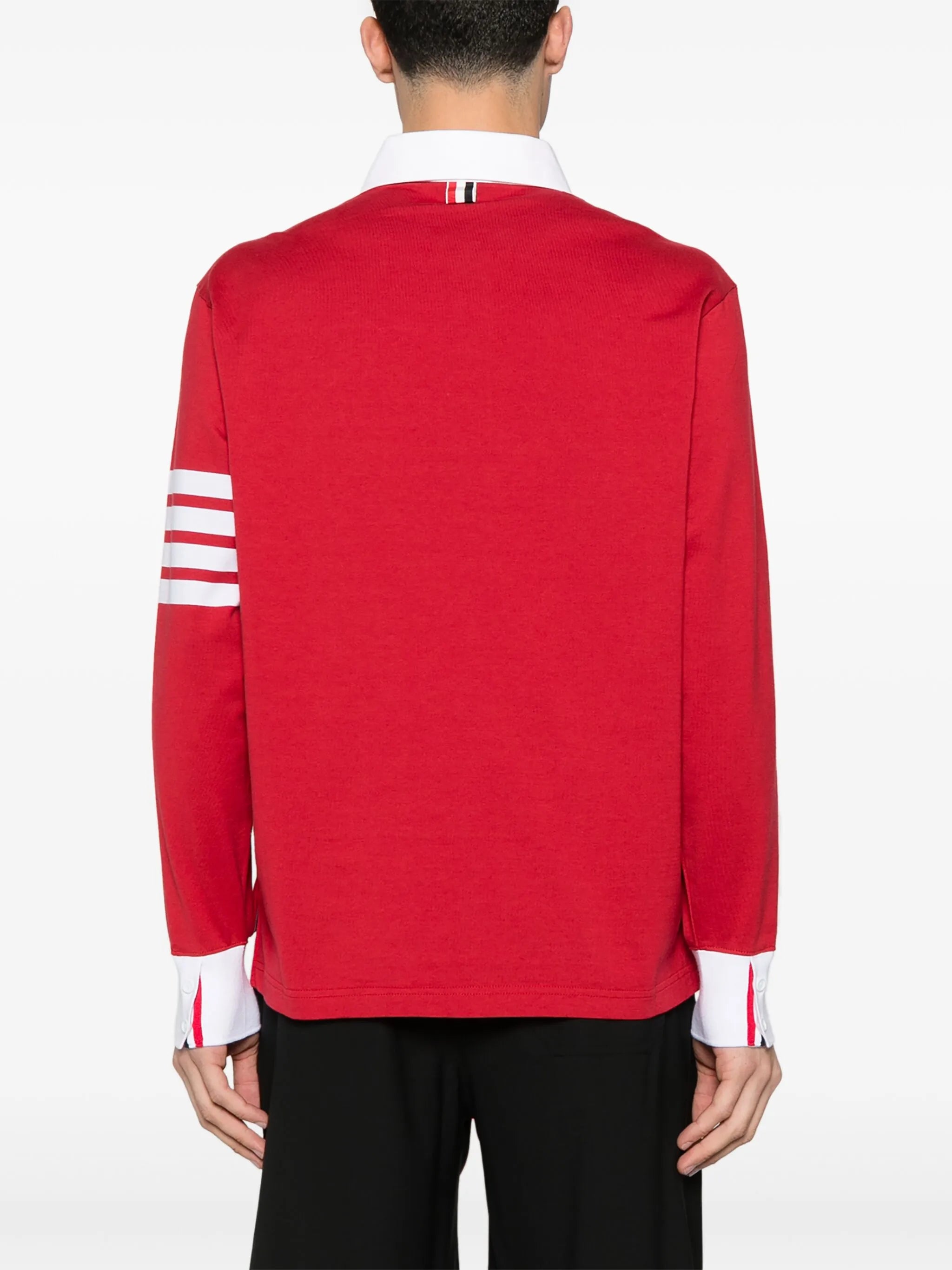 4-Bar stripe polo shirt