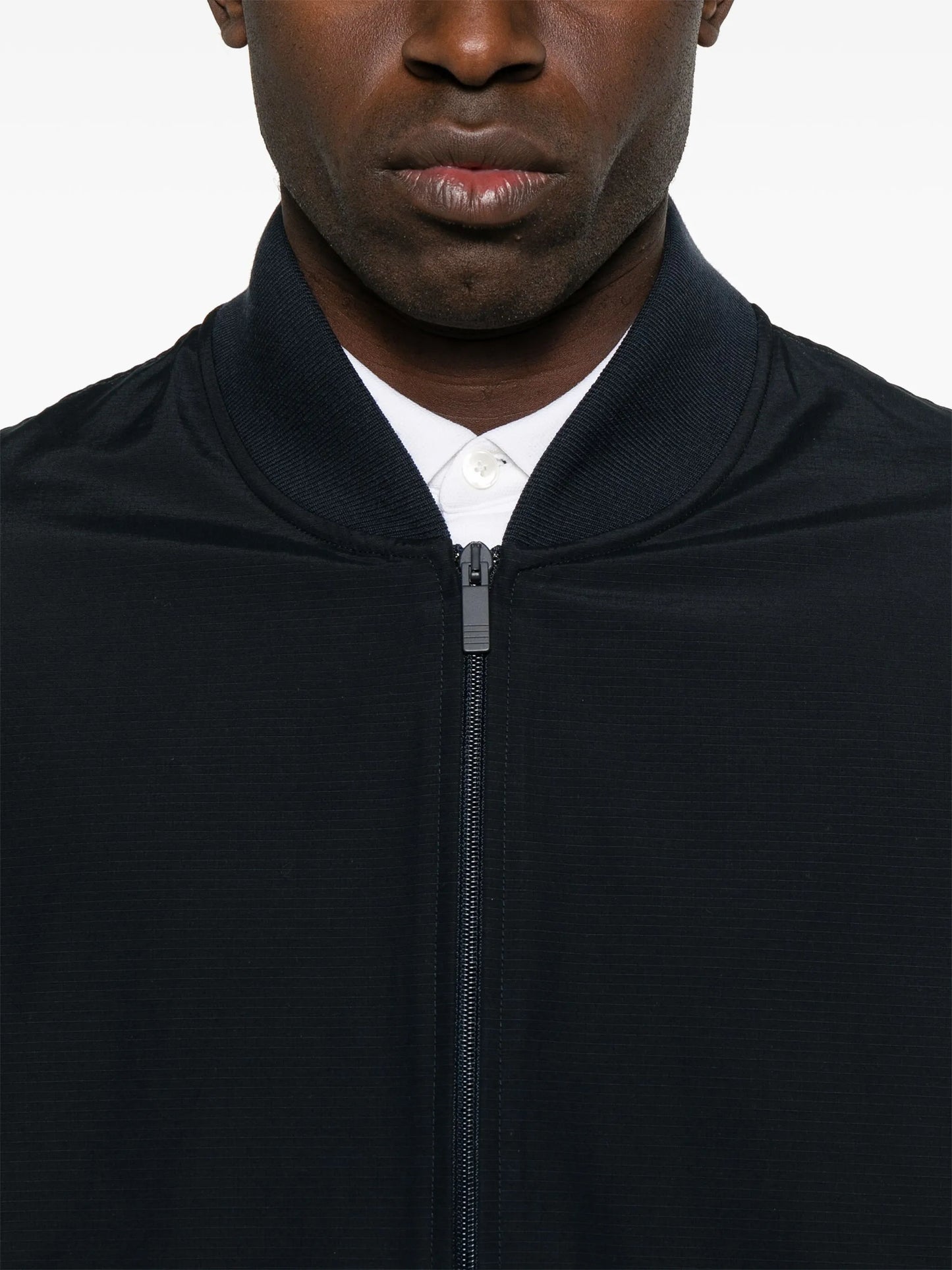 panelled bomber jacket