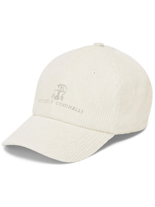 logo-print baseball cap