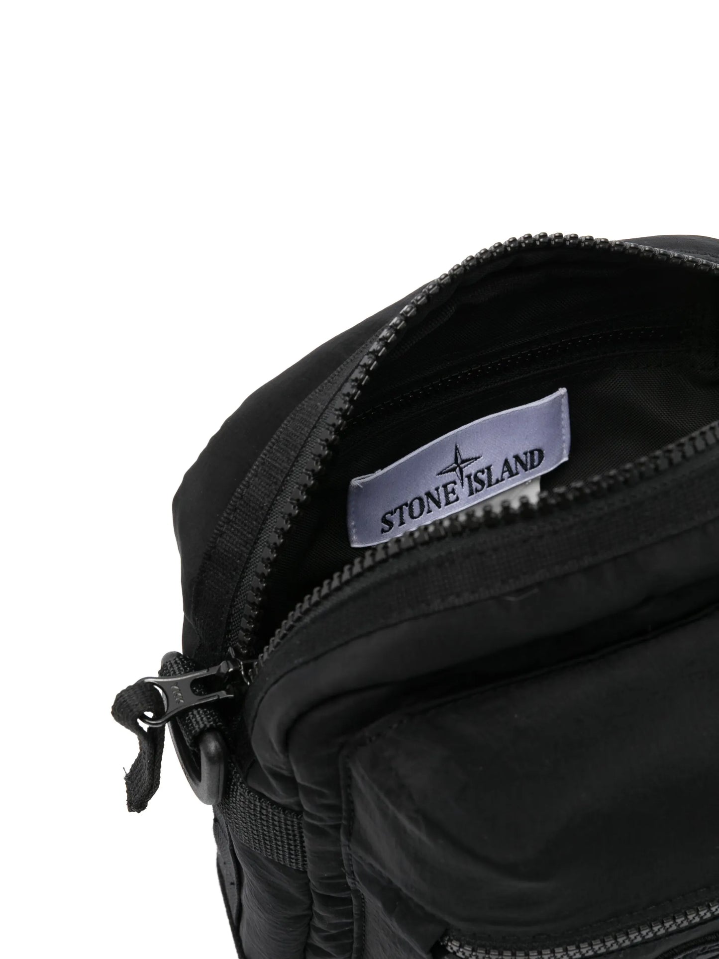 Compass-motif messenger bag