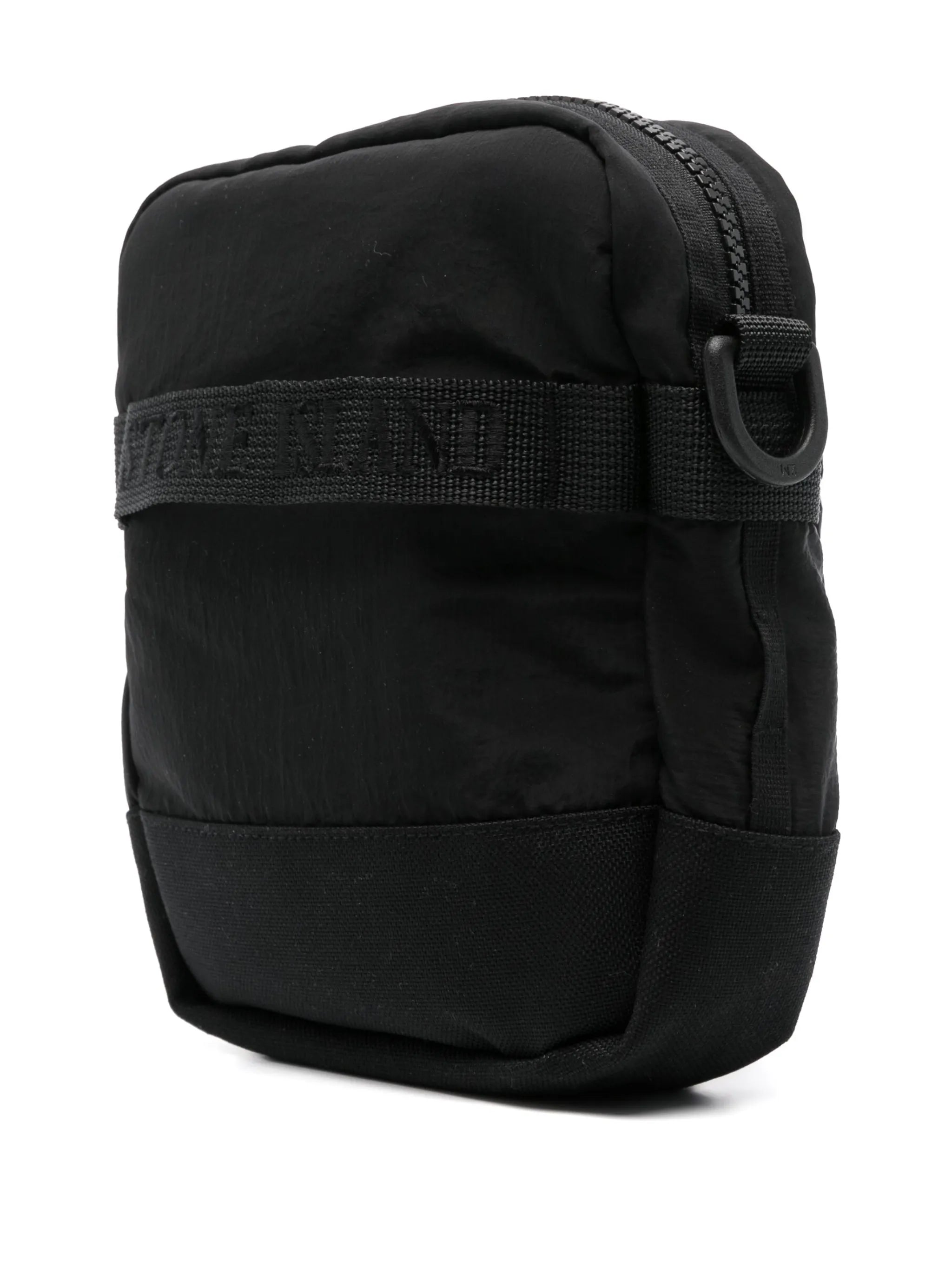 Compass-motif messenger bag