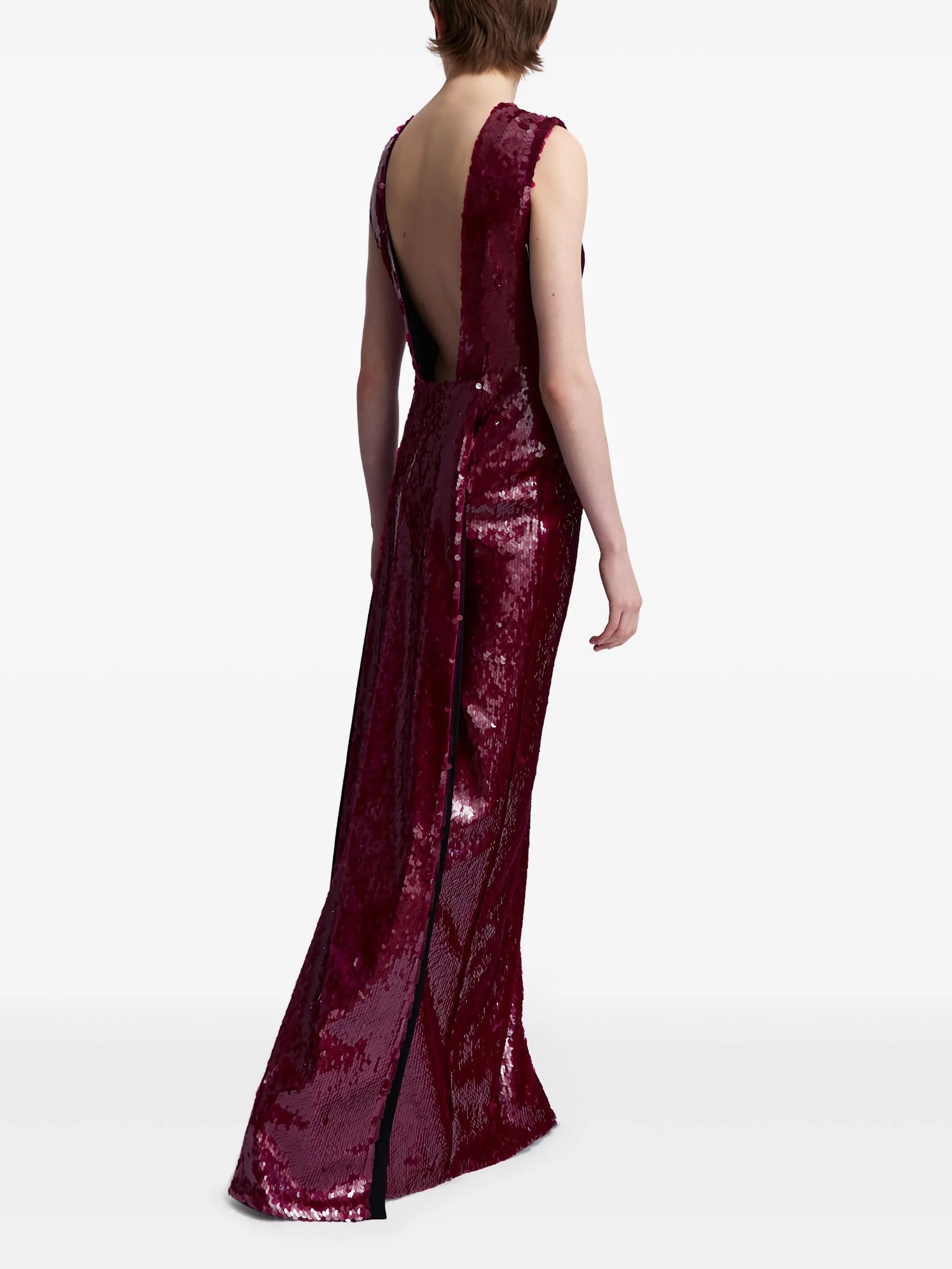 Simm sequinned gown