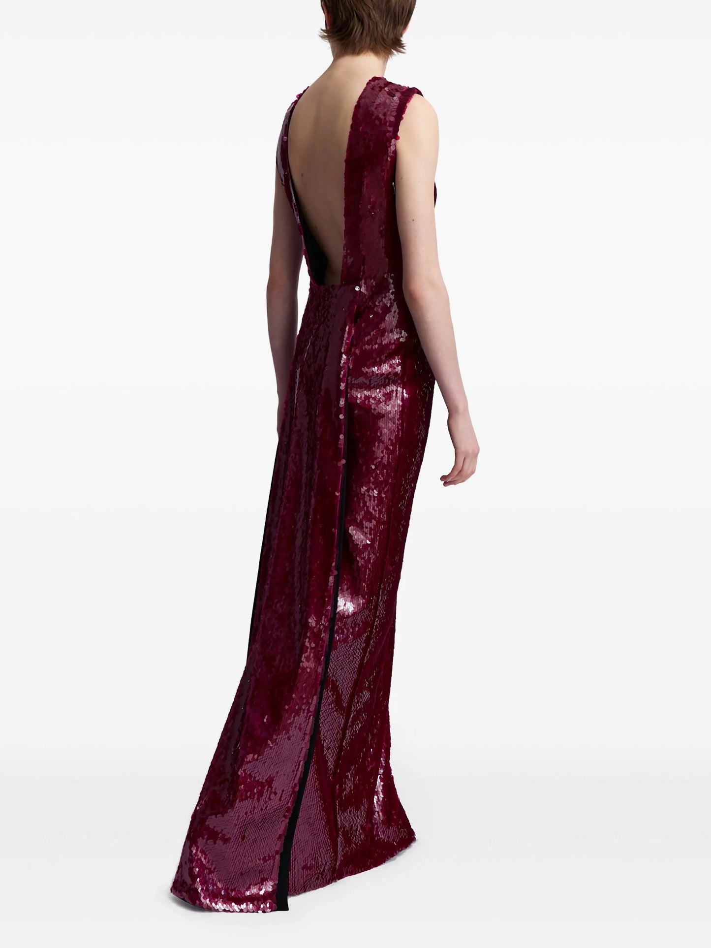 Simm sequinned gown