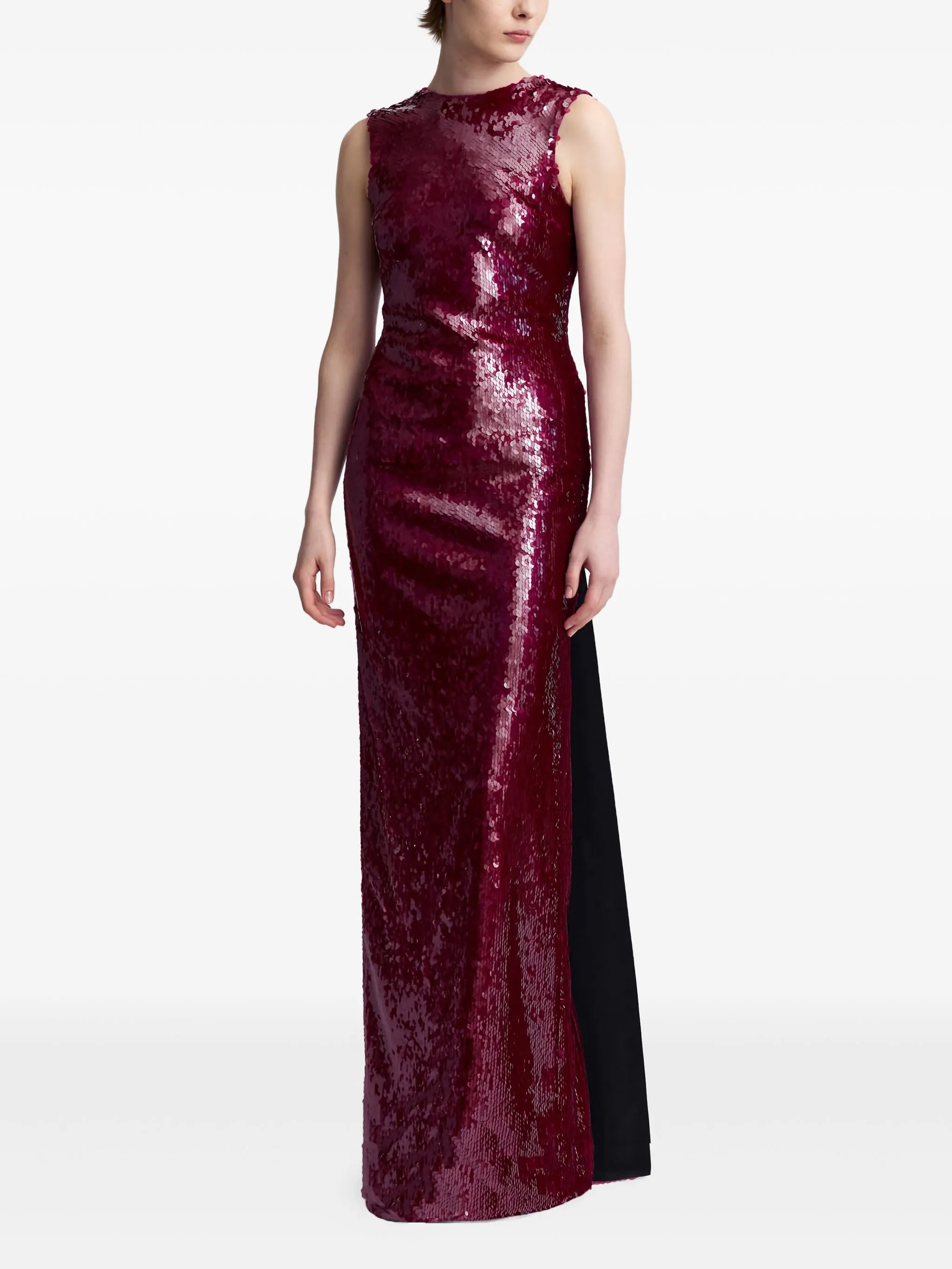 Simm sequinned gown