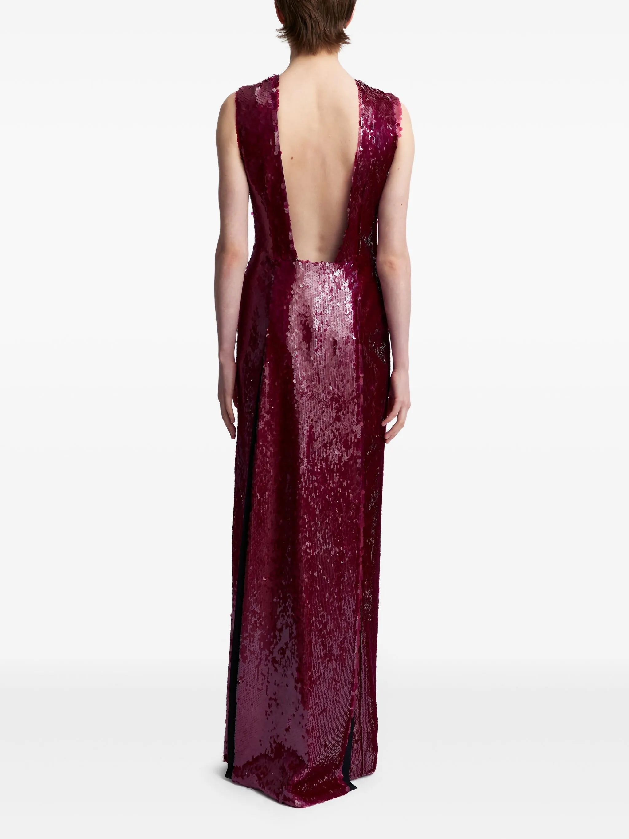 Simm sequinned gown