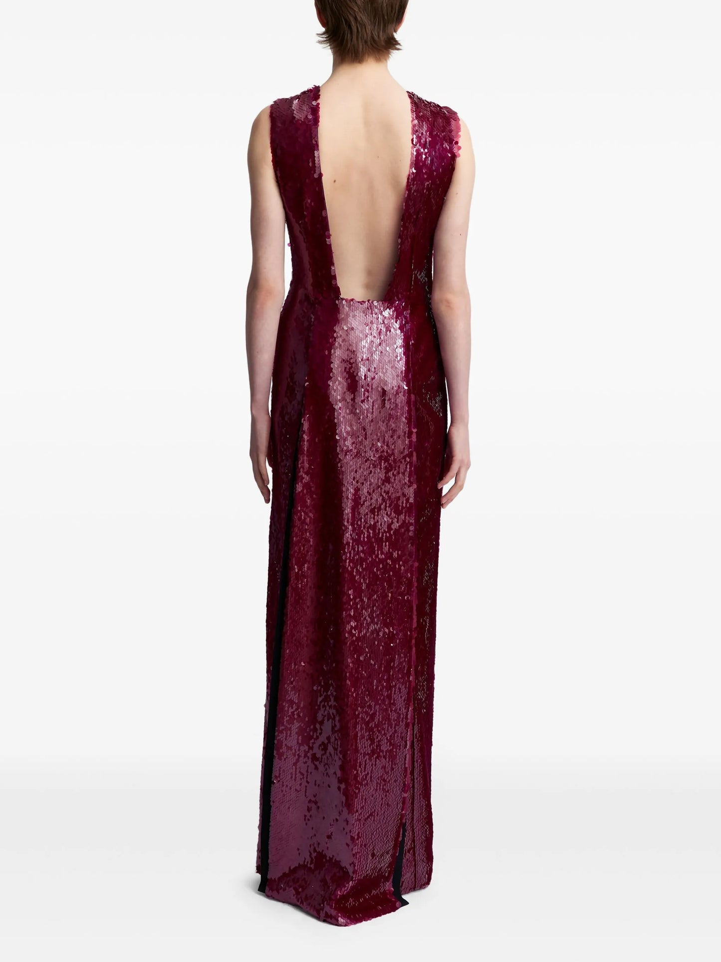Simm sequinned gown
