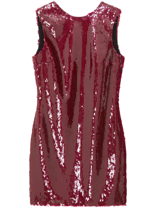 Ray sequinned mini dress