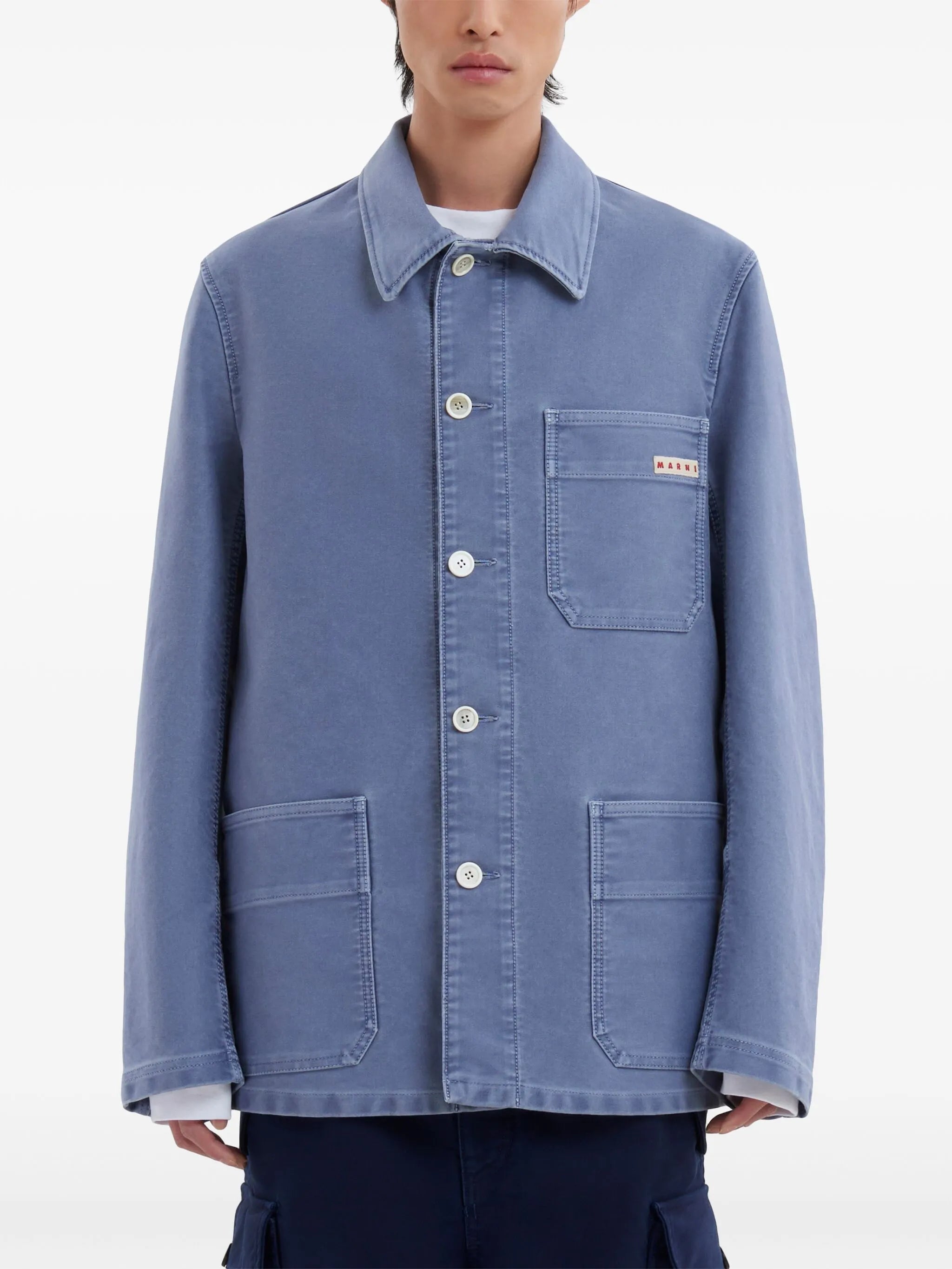 cotton shirt jacket