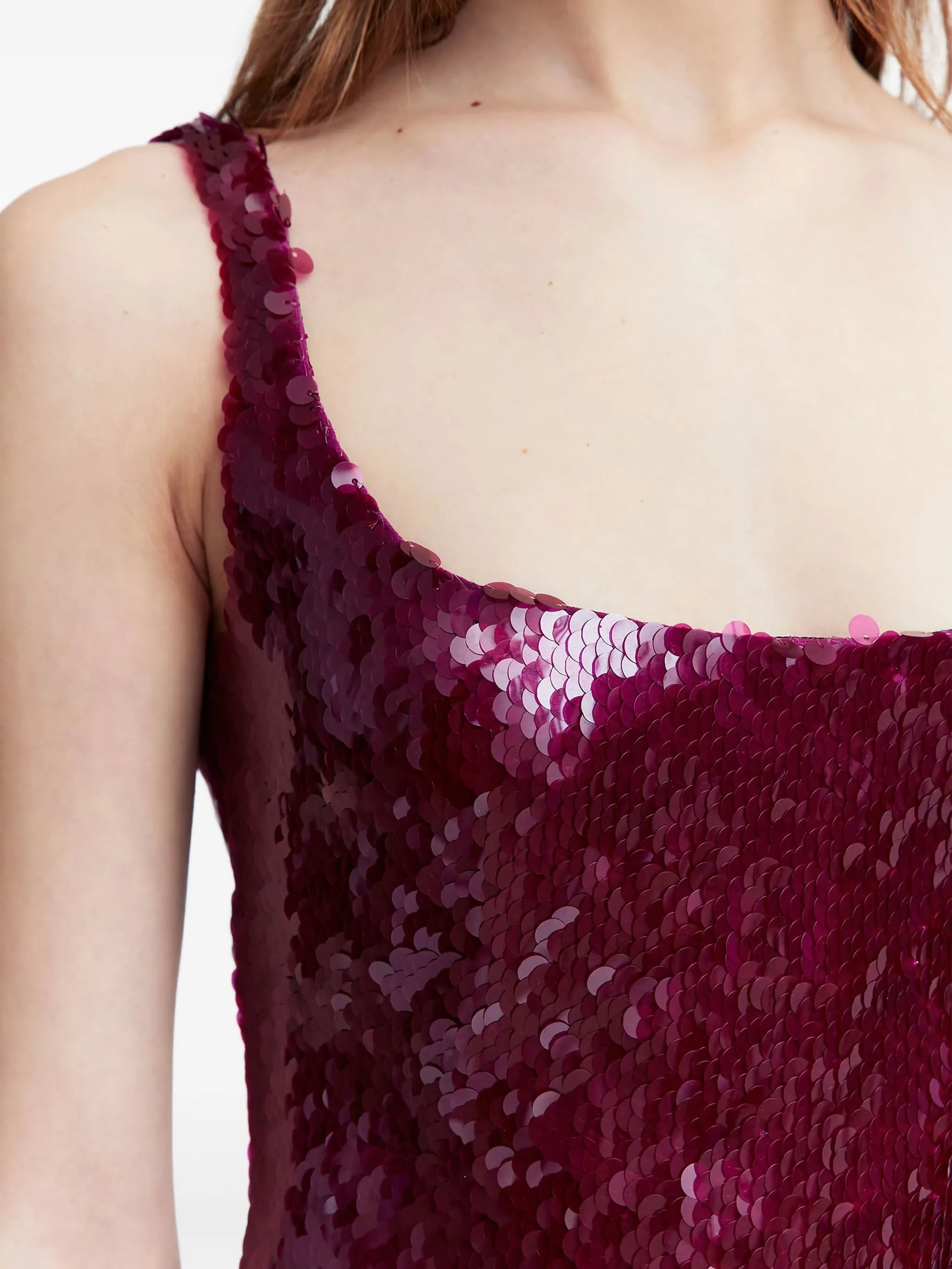 Hornet sequin-embellished top