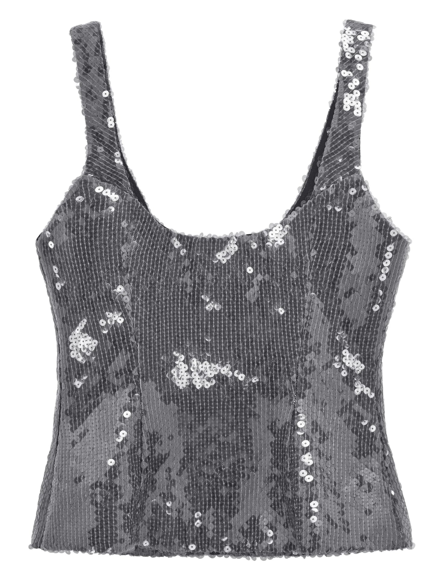Devereau sequin-embellished top
