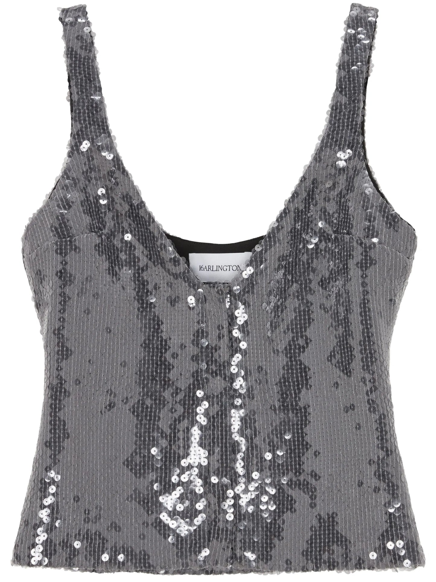 Devereau sequin-embellished top