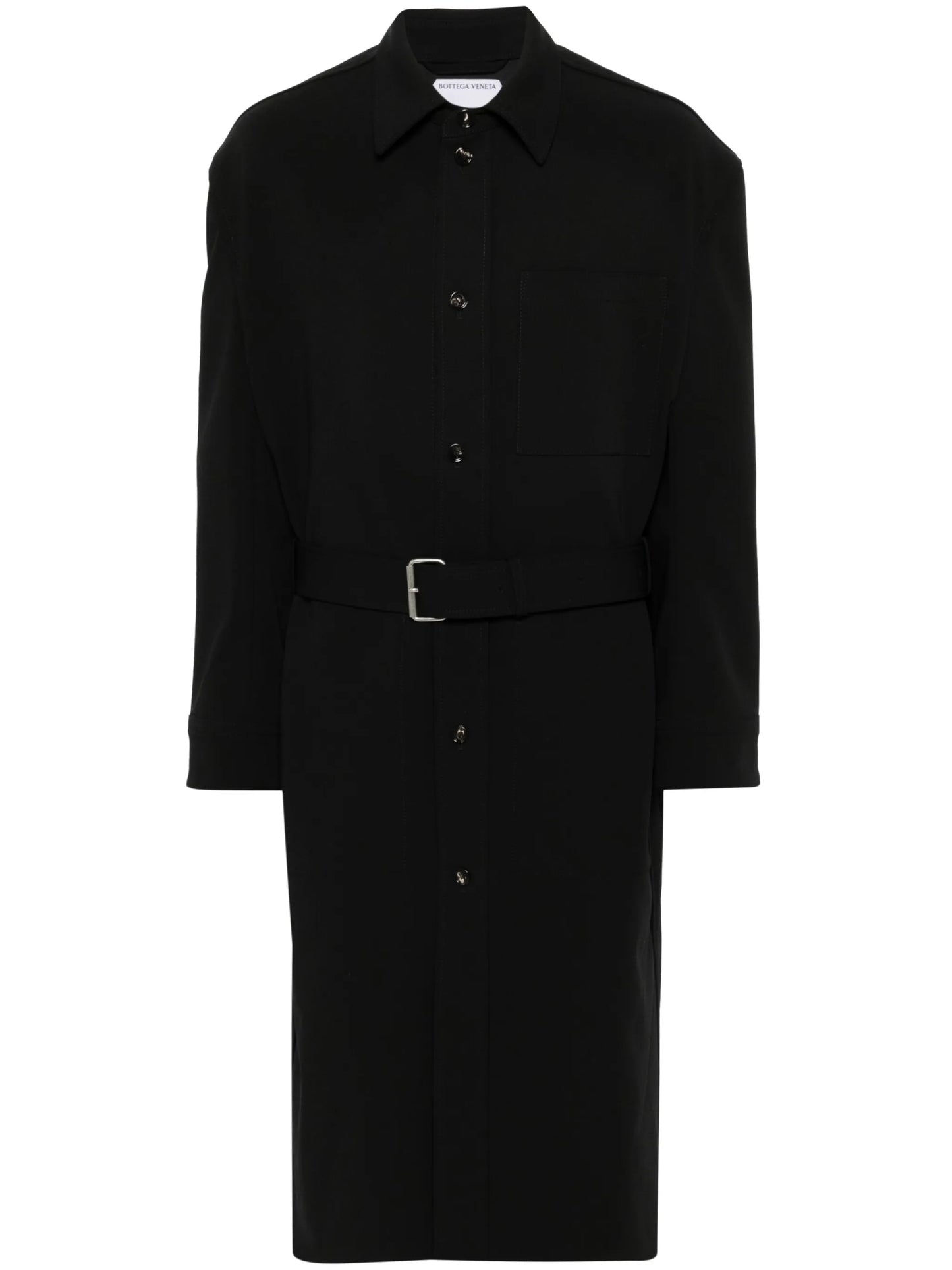 textured trench coat