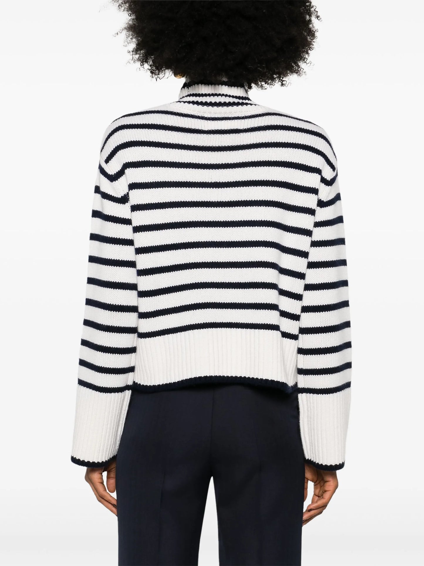 Fleur striped cashmere jumper