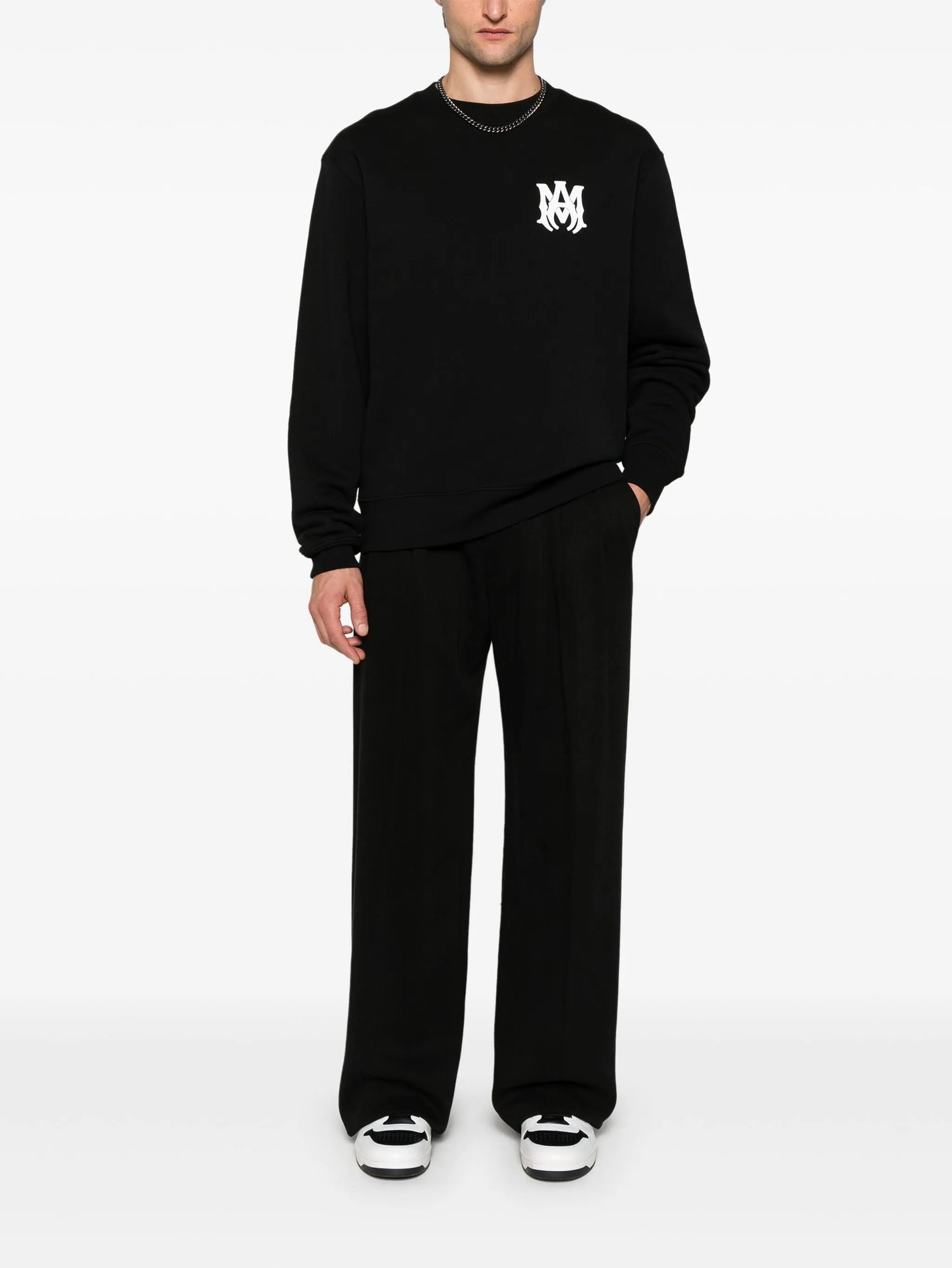 logo-print cotton sweatshirt