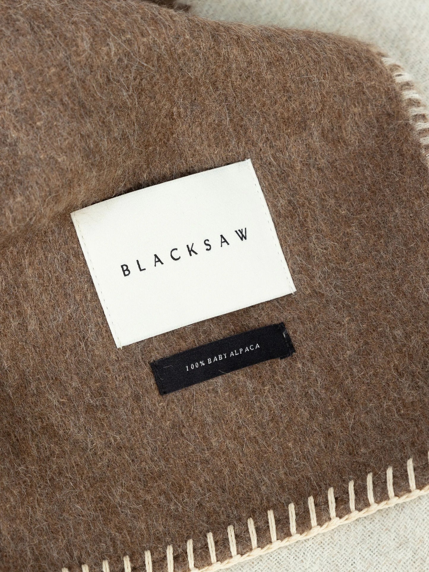 x Bailey Elder alpaca-wool blanket (178cm x 135cm)