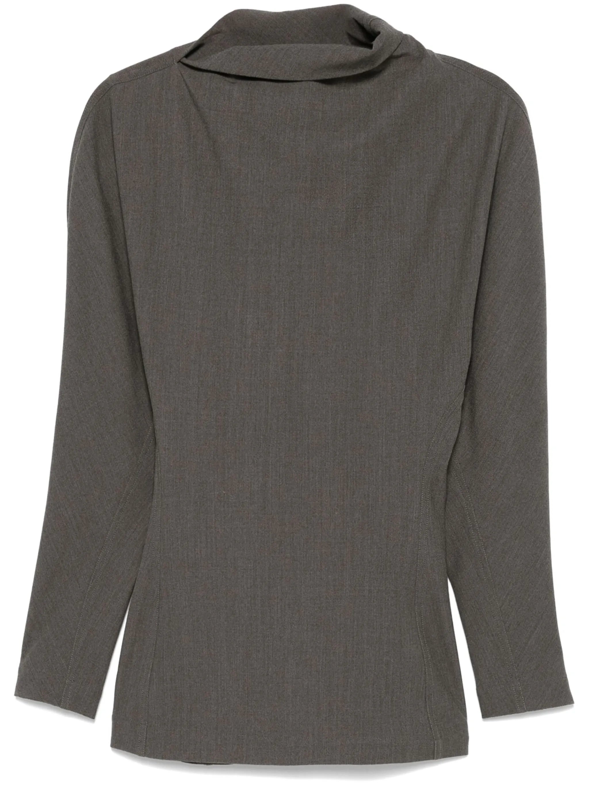 asymmetric-neck top